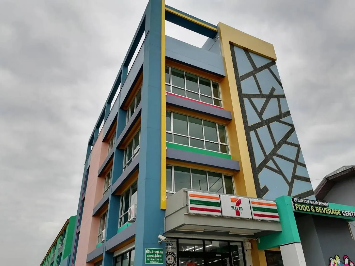 Property building in The Sea Bangsaen Hotel