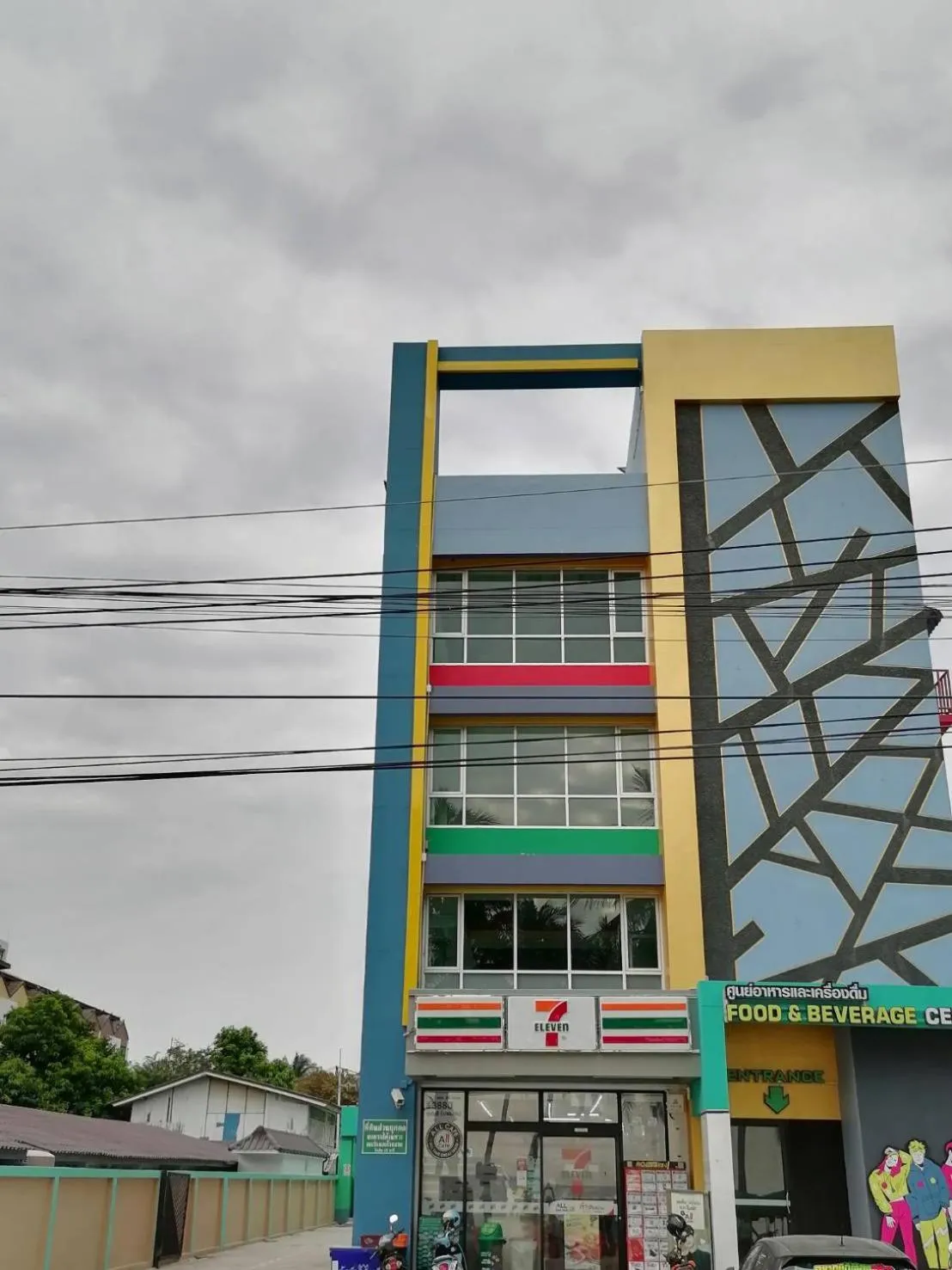 Property building in The Sea Bangsaen Hotel