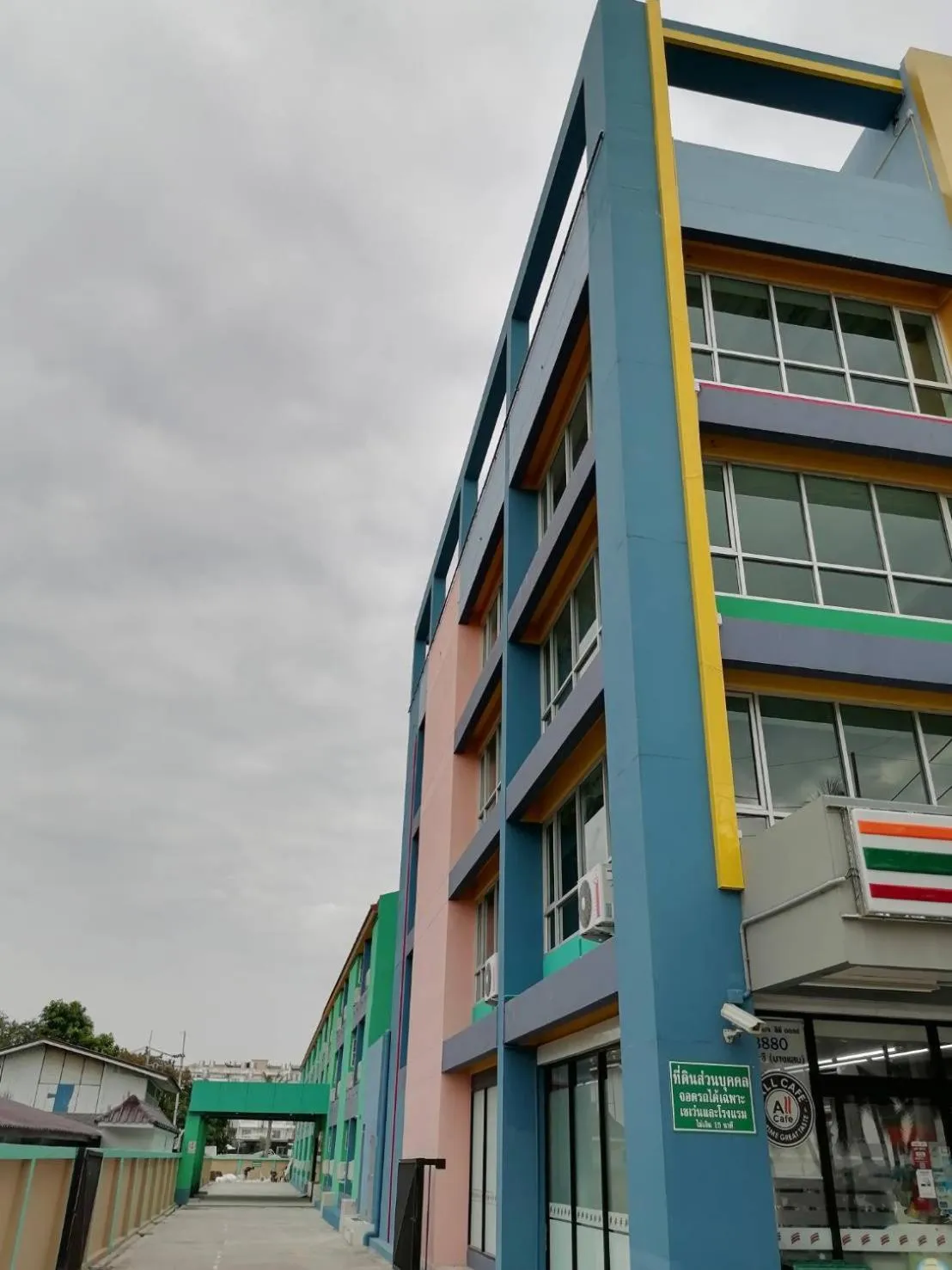 Property building in The Sea Bangsaen Hotel