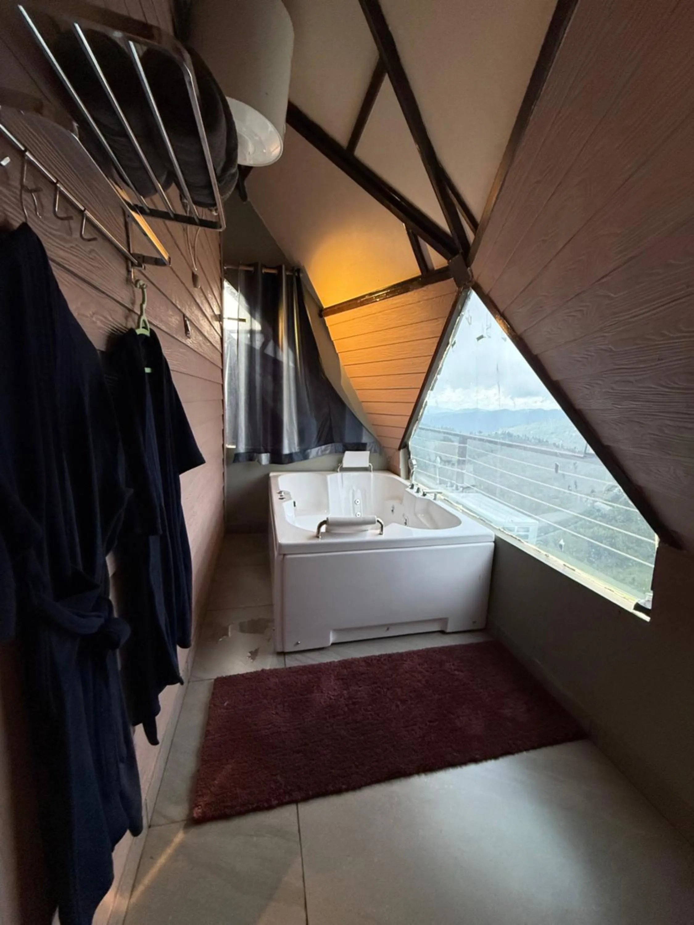 Bed in The Soul Stroll Cottages Retreat