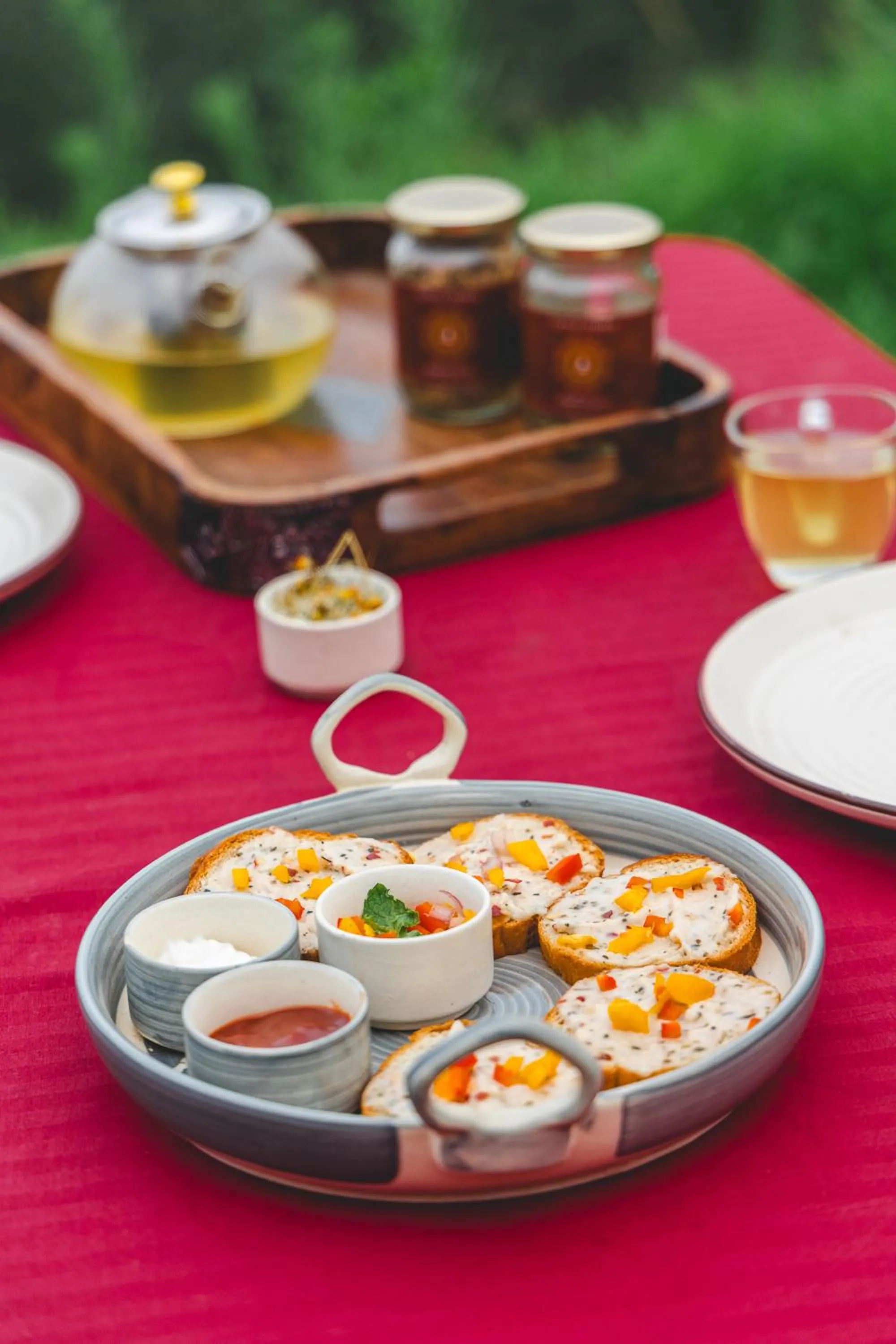 Food and drinks in The Soul Stroll Cottages Retreat