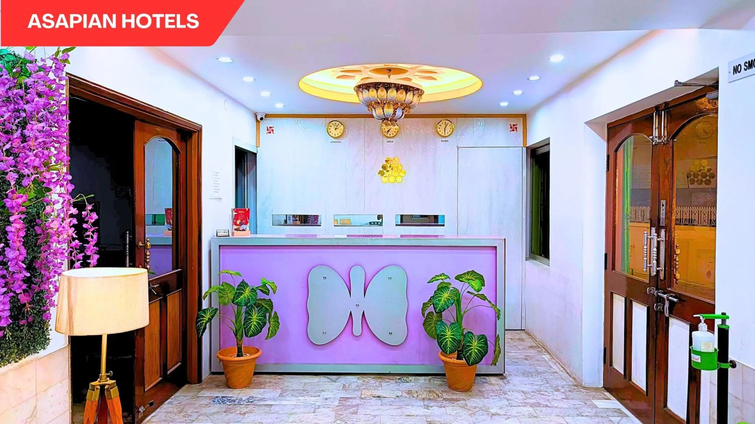 Lobby or reception in Hotel Vijay Deluxe