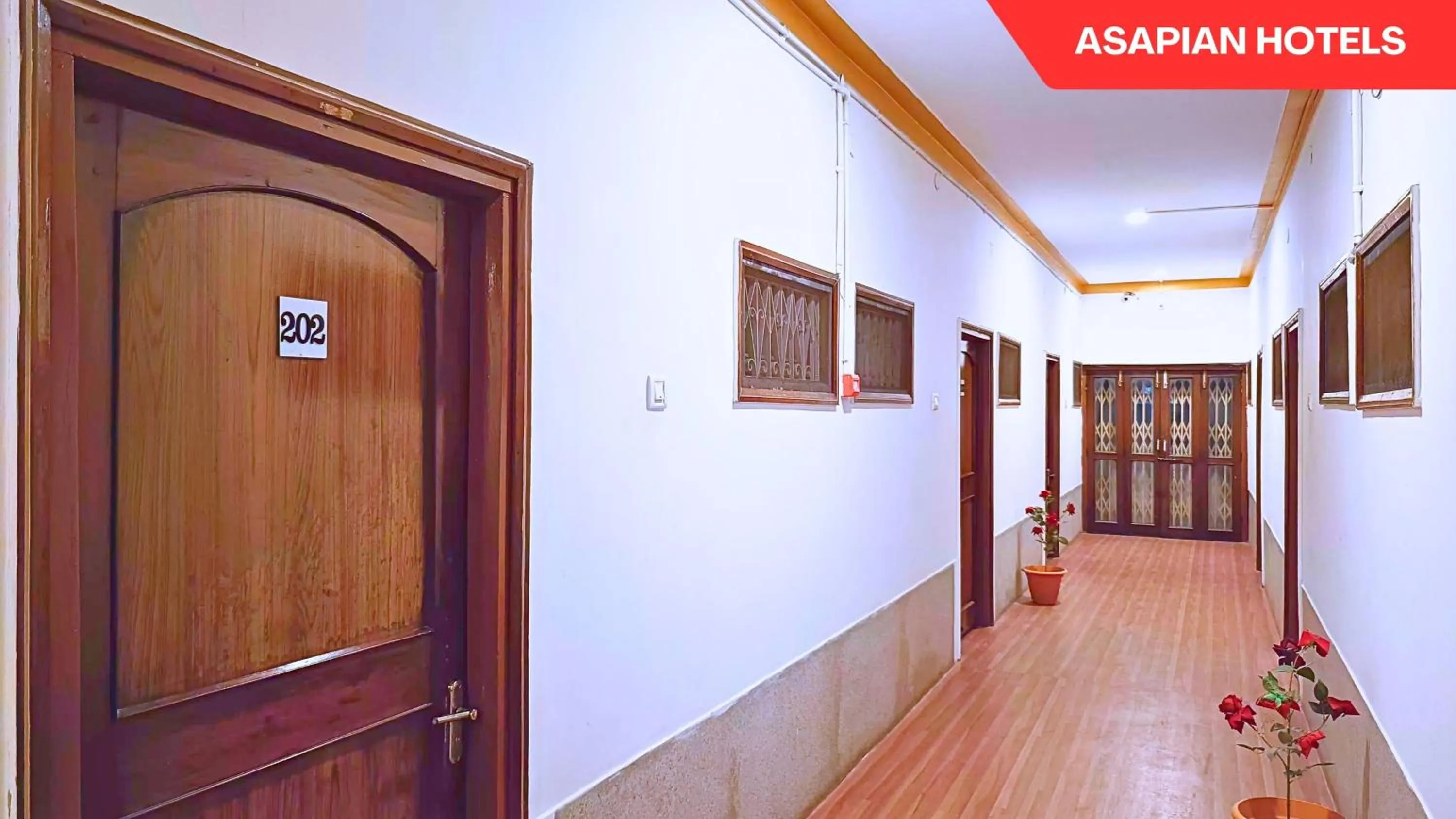 Patio in Hotel Vijay Deluxe