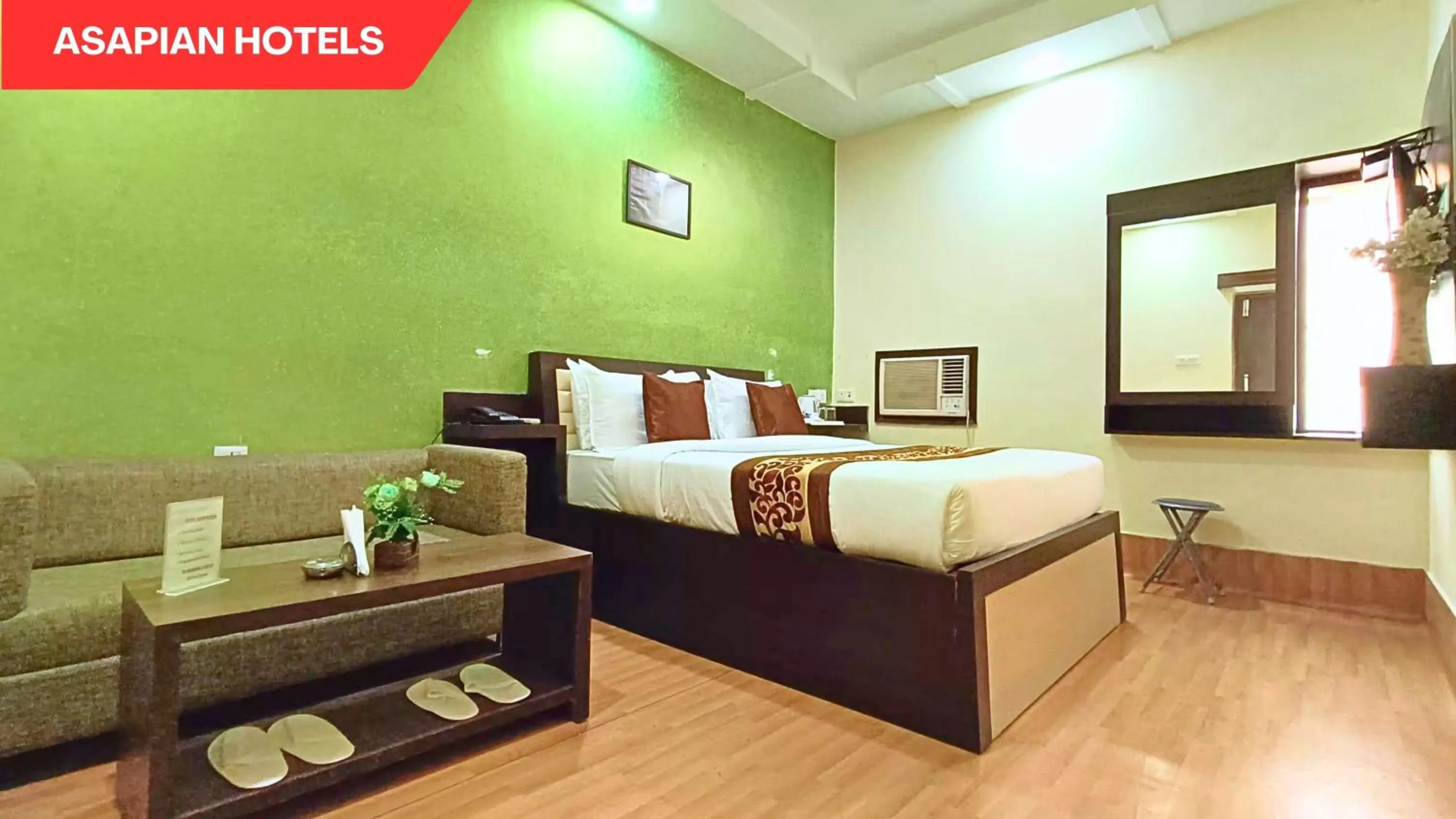 Bed in Hotel Vijay Deluxe