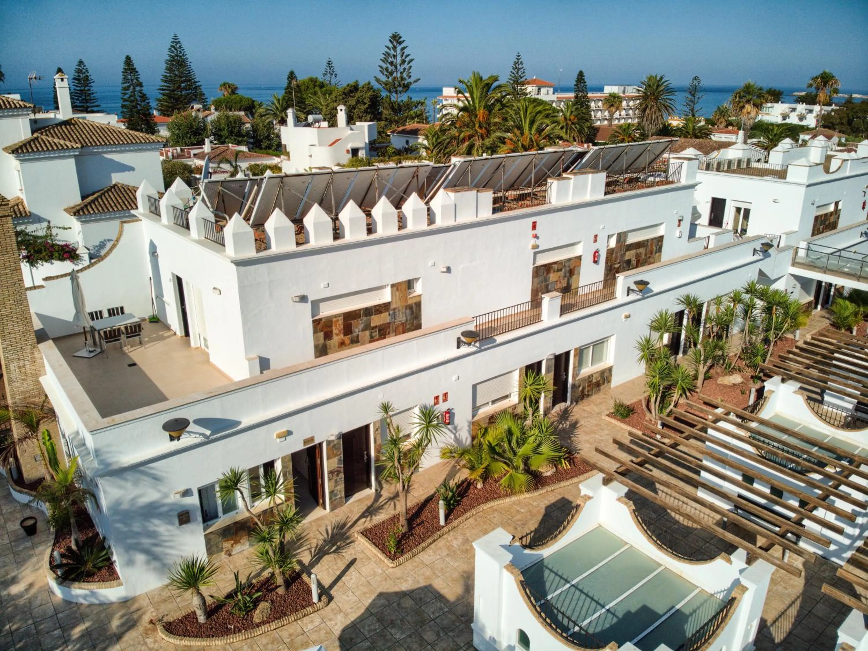 Bird's eye view in Apartamentos Piedramar