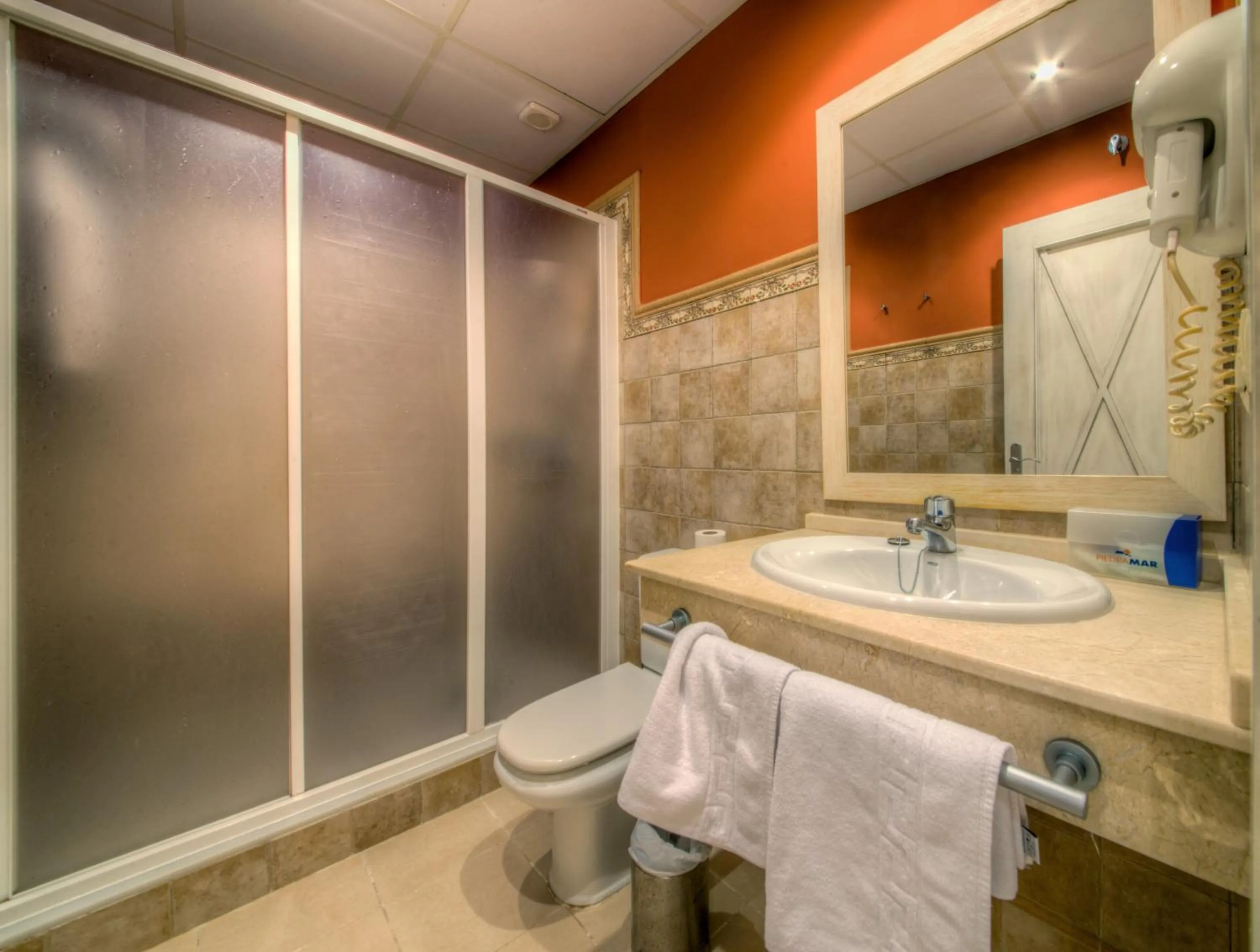 Bathroom in Apartamentos Piedramar