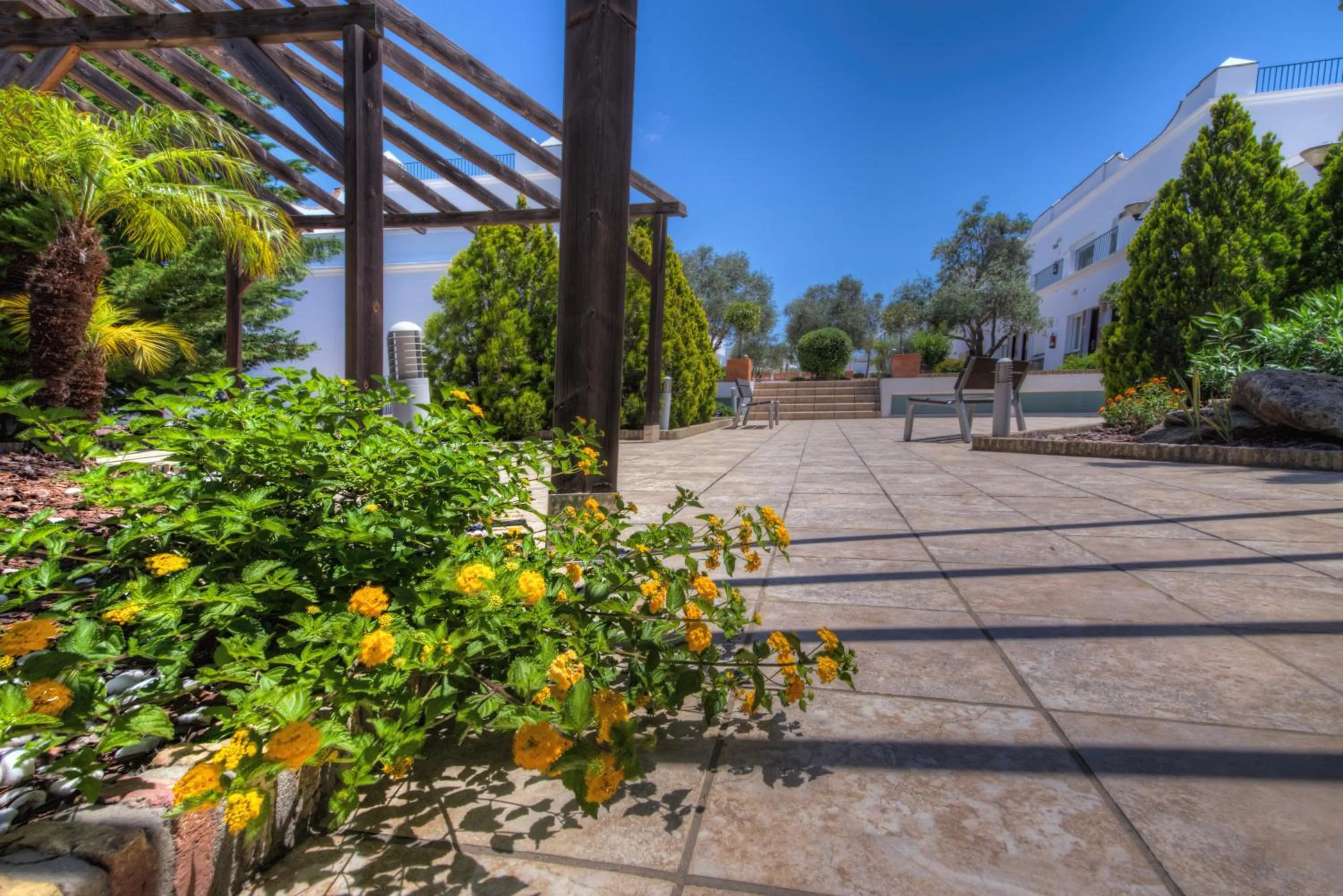 Patio in Apartamentos Piedramar