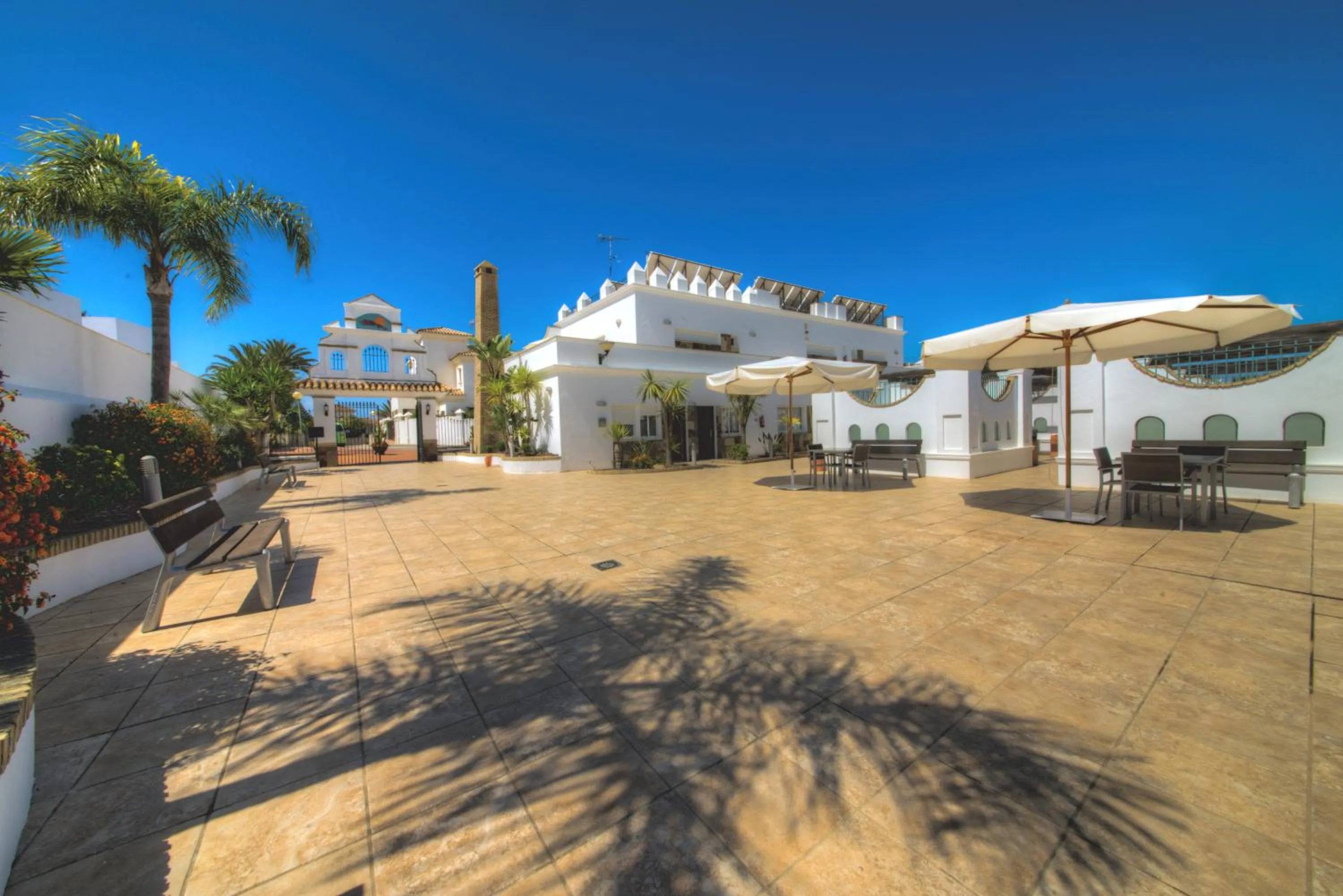 Patio in Apartamentos Piedramar