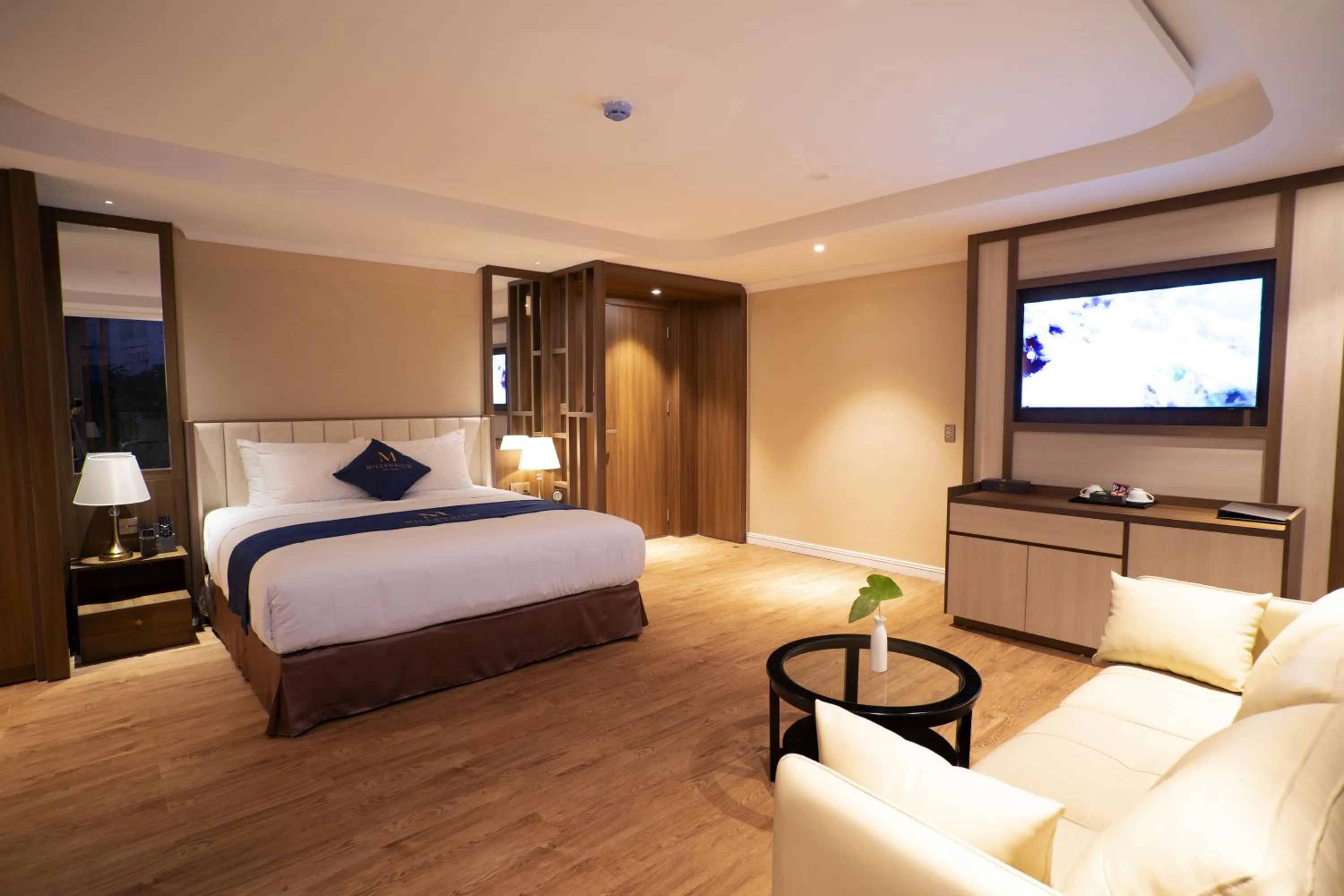 Bedroom, Bed in Millennium Hue Hotel