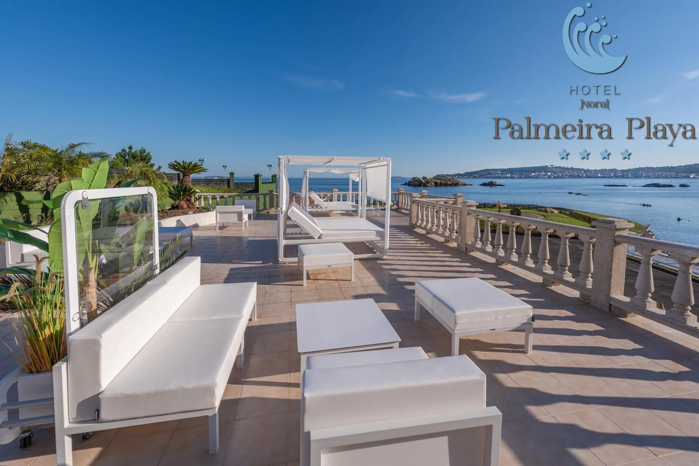 Balcony/Terrace in Hotel Norat Palmeira Playa