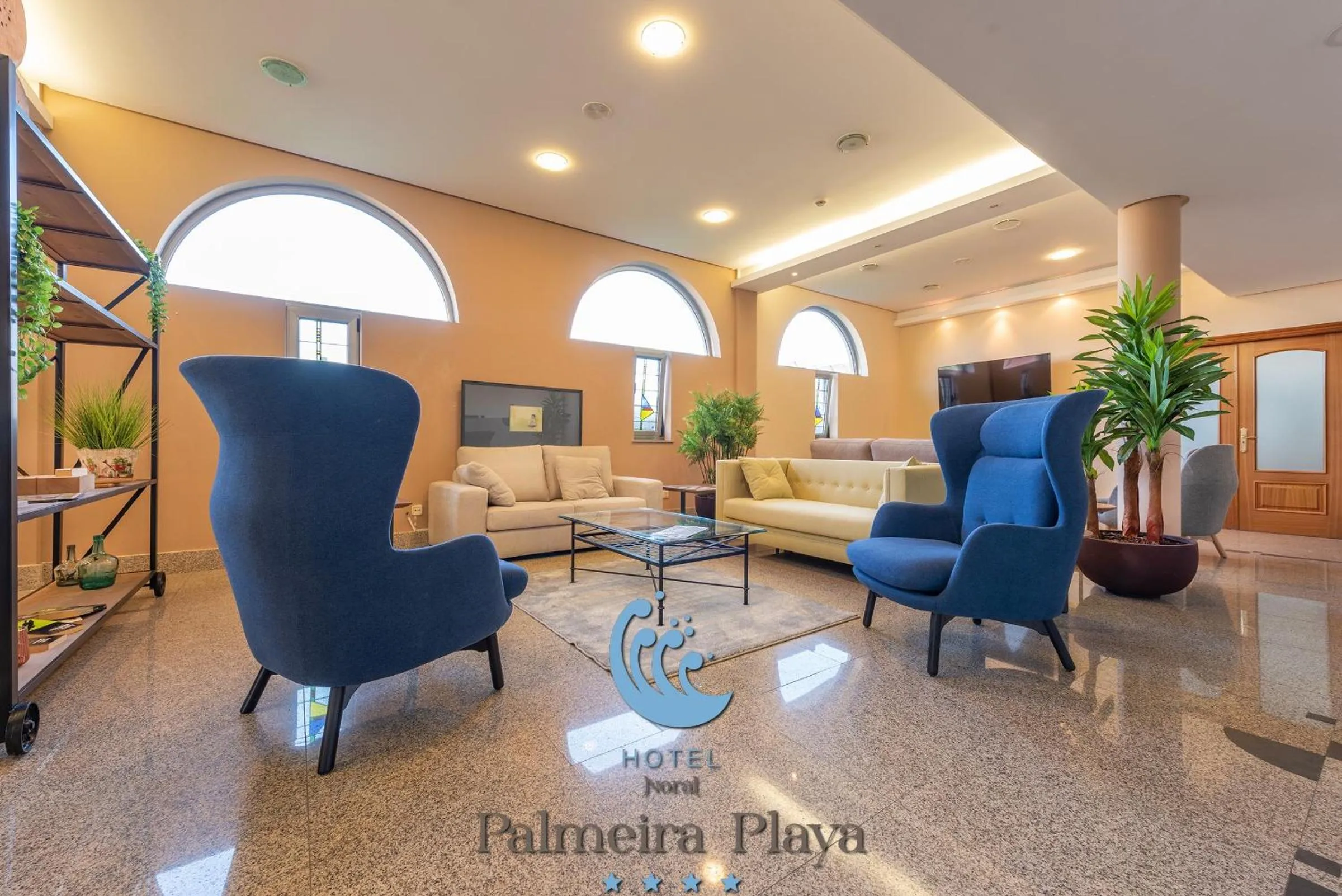 Communal lounge/ TV room in Hotel Norat Palmeira Playa