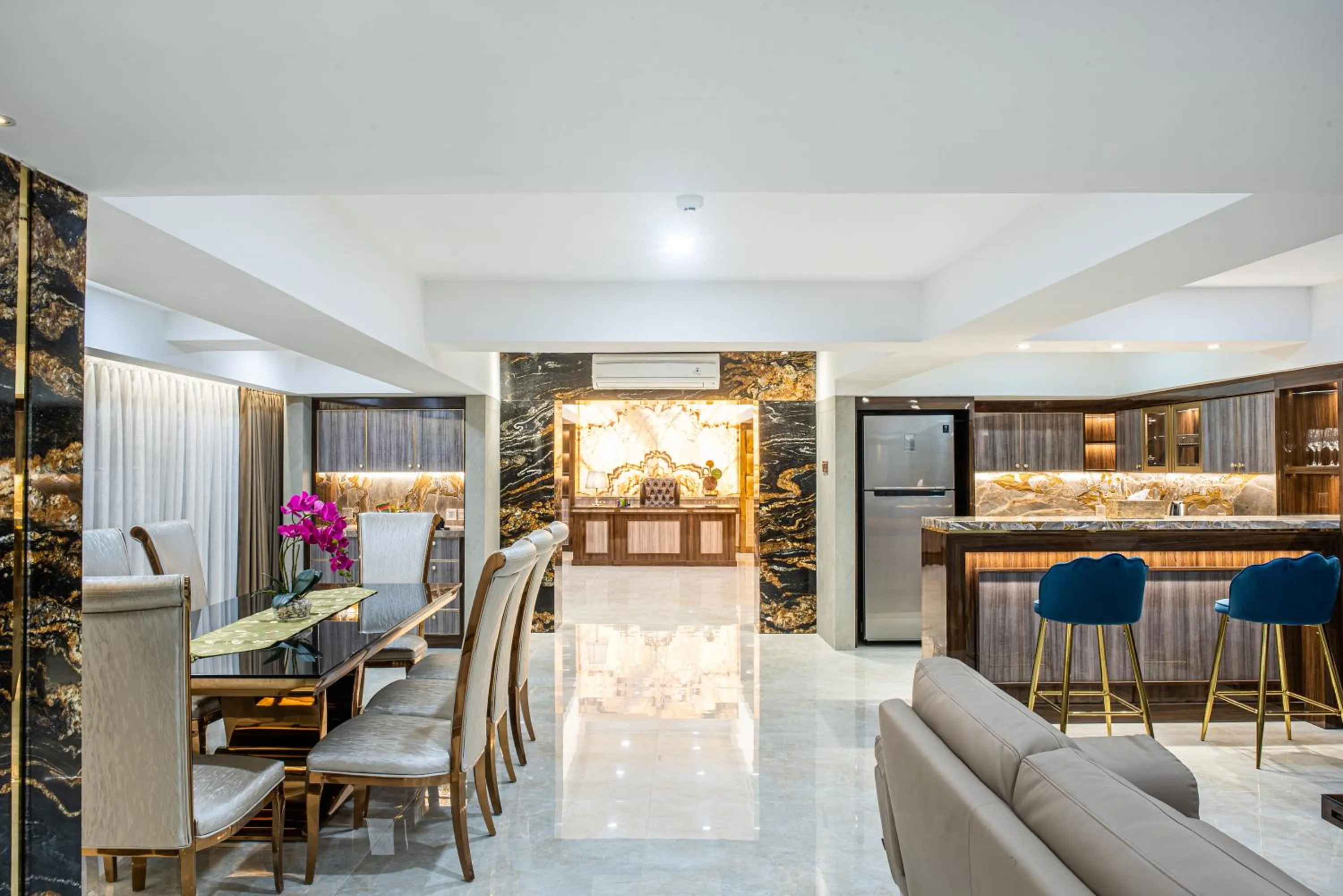 Living room in Dream of Aventus Hotel Kuta