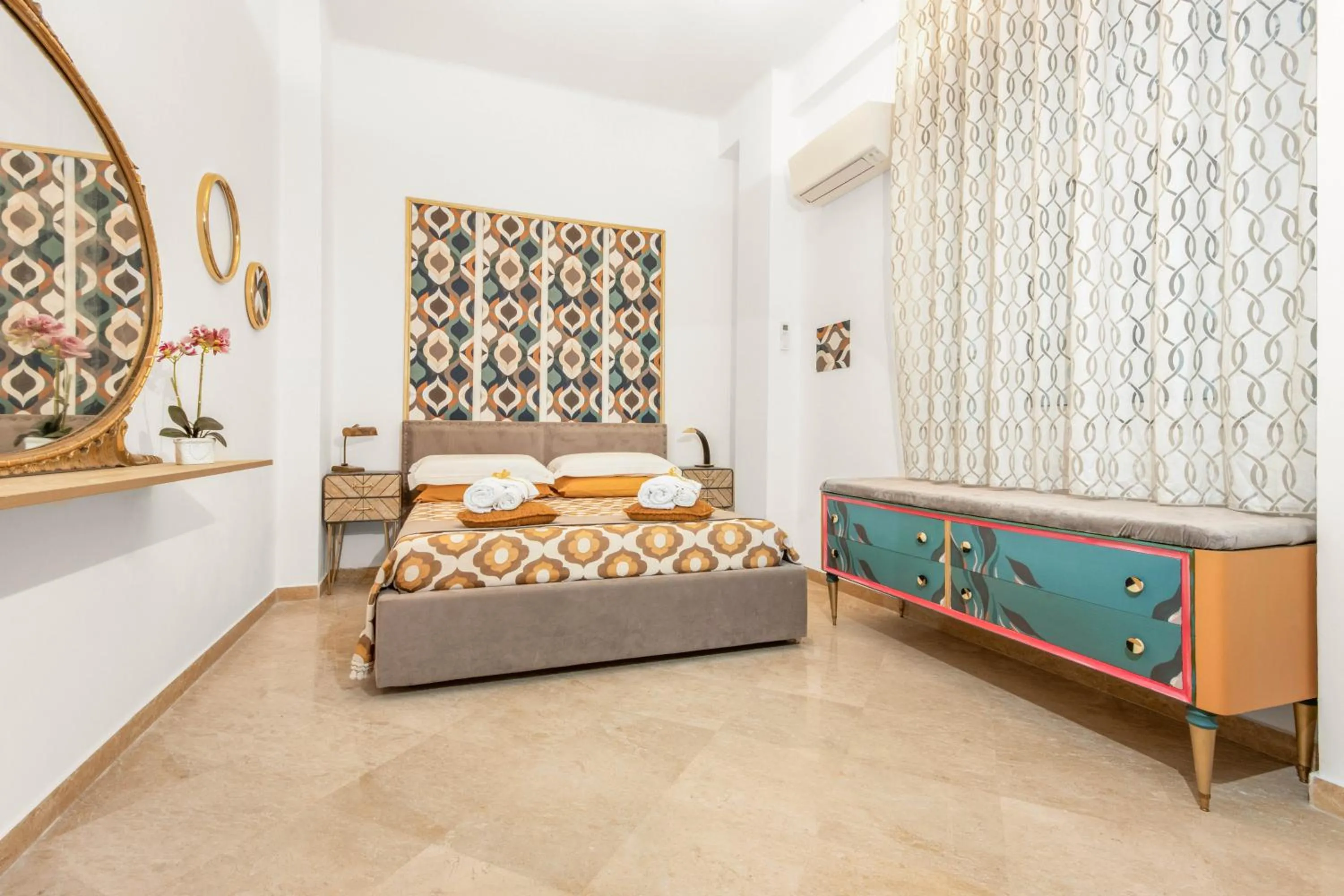 Bed in Extravacanza Oasi del Vintage