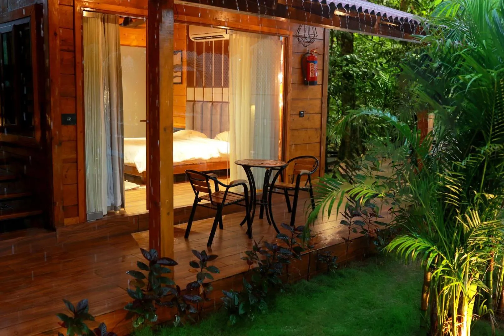 Bedroom in Wooden ECR Sea Resort