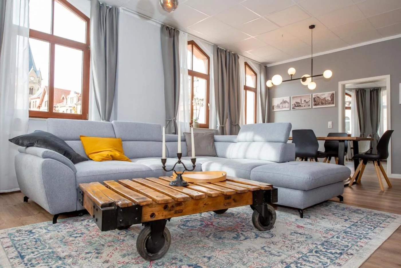 Seating area in Apartment Kronprinz zentral mit Infrarot-Sauna