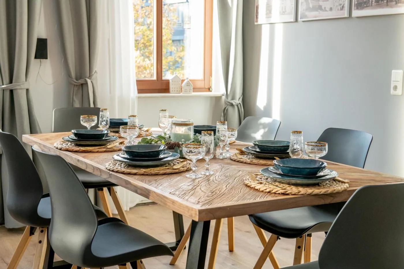 Dining area in Apartment Kronprinz zentral mit Infrarot-Sauna