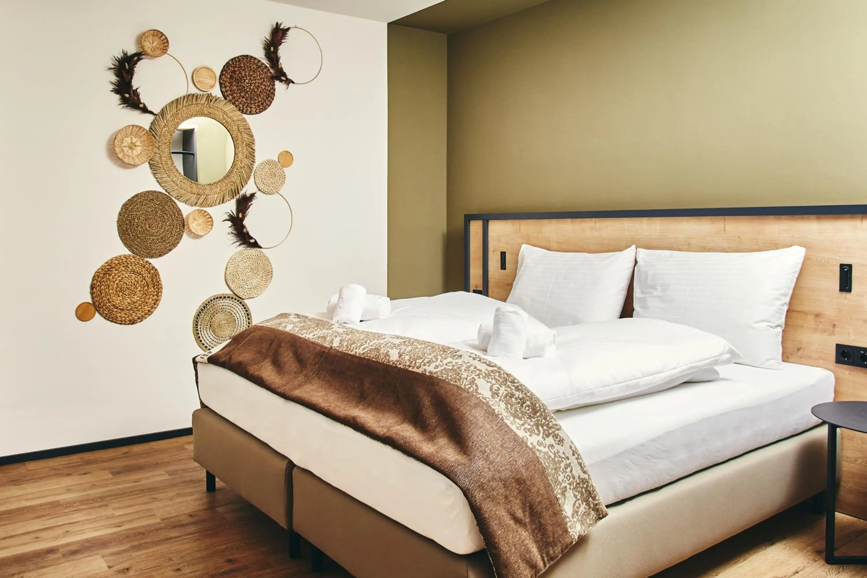 Bed in HOMEBOUND APARTMENTS Bad Goisern - contactless check-in