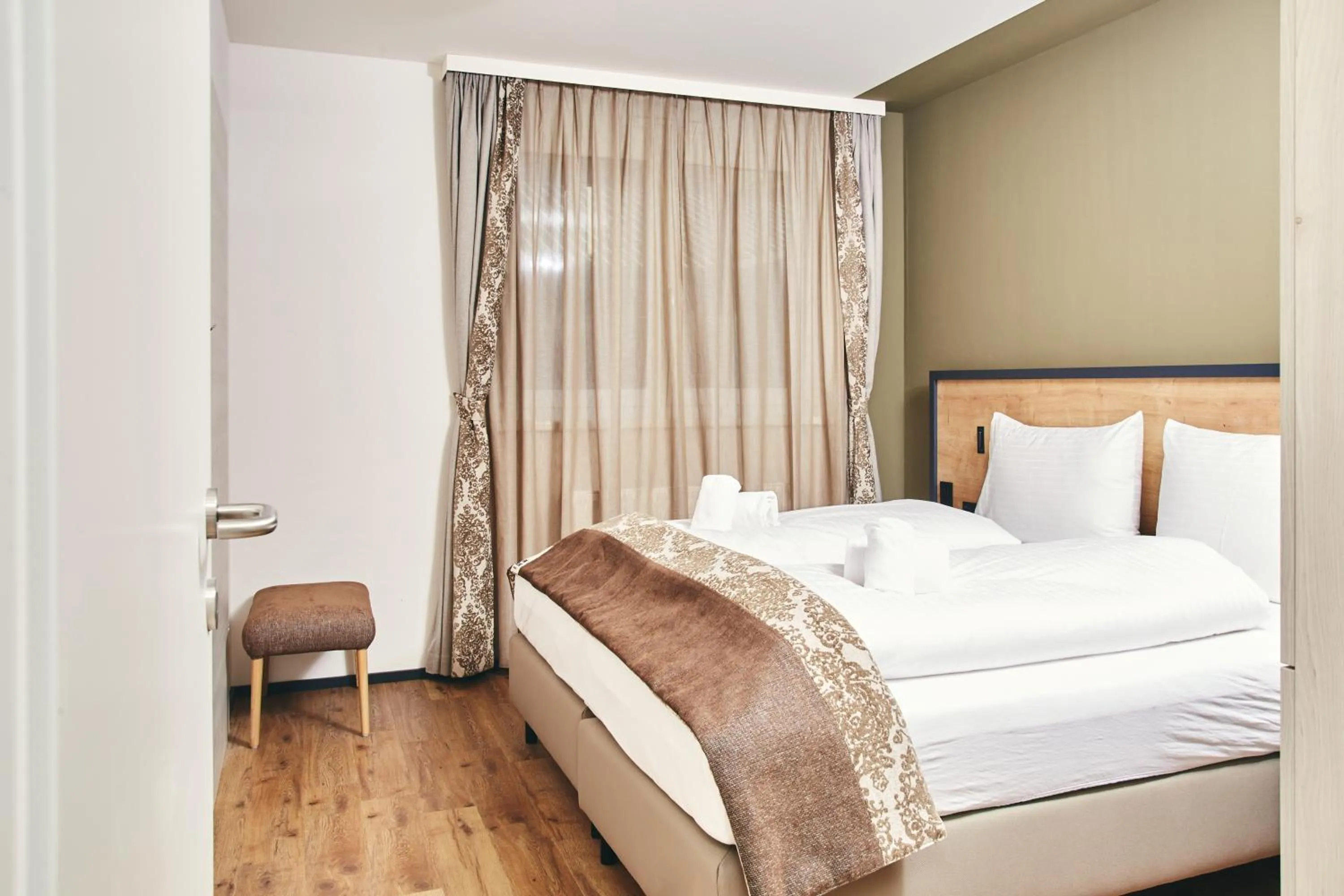 Bed in HOMEBOUND APARTMENTS Bad Goisern - contactless check-in