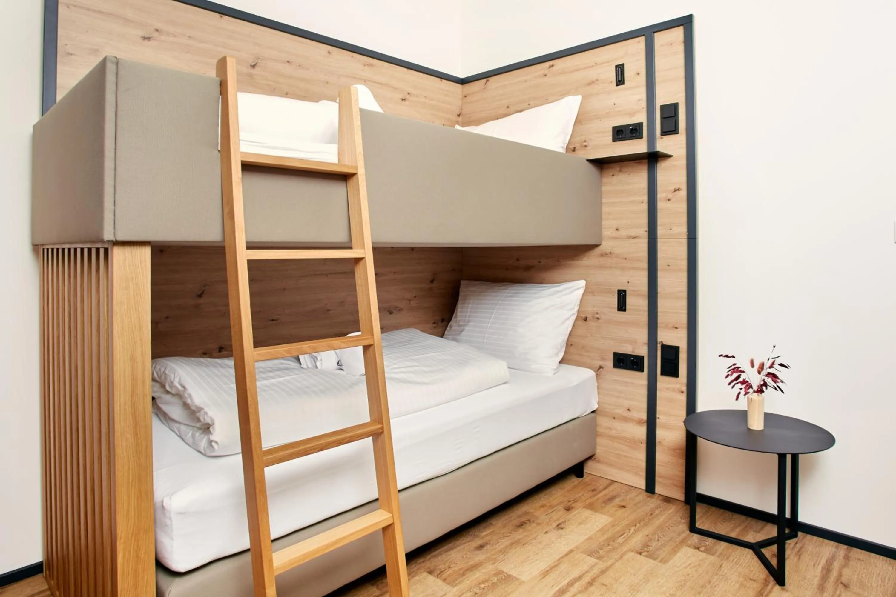 Bed in HOMEBOUND APARTMENTS Bad Goisern - contactless check-in