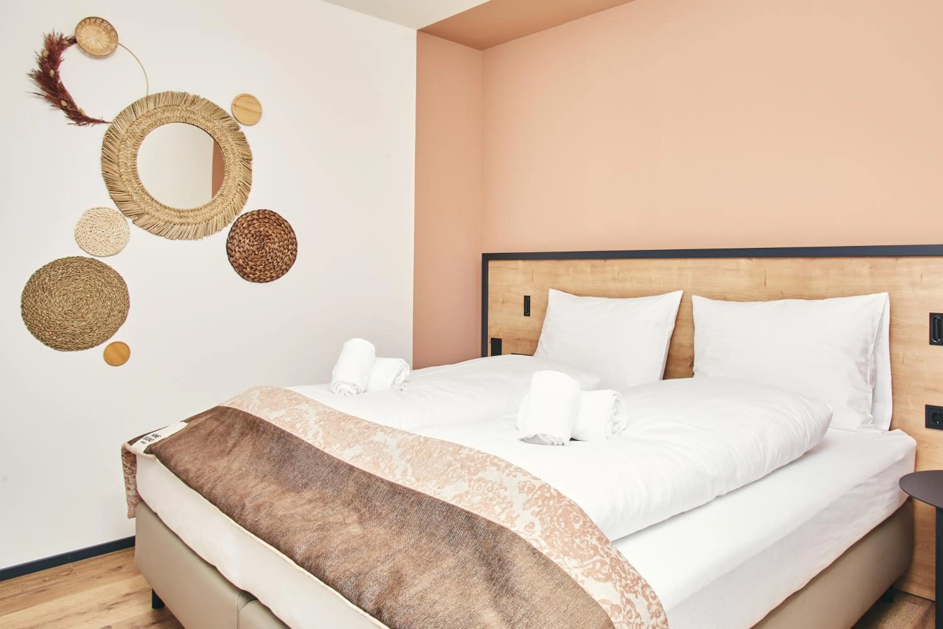 Bed in HOMEBOUND APARTMENTS Bad Goisern - contactless check-in