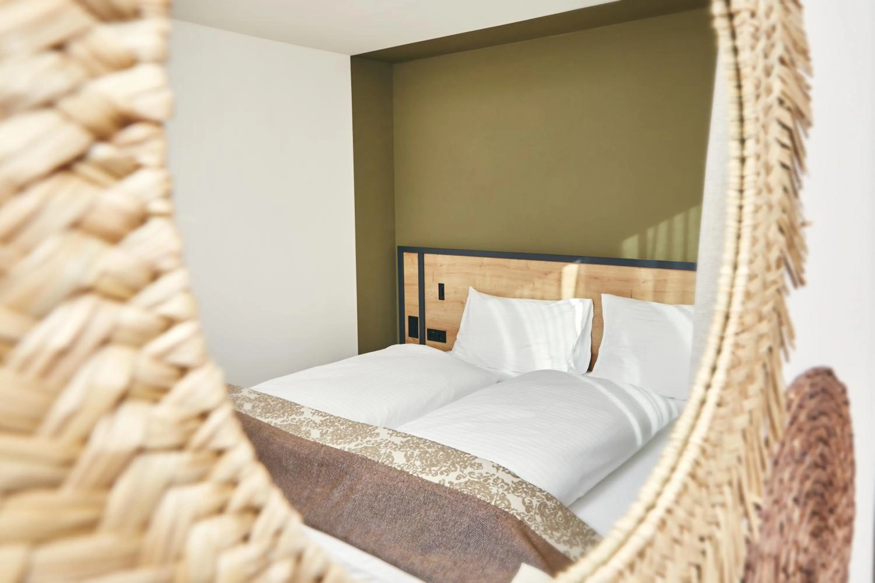 Bed in HOMEBOUND APARTMENTS Bad Goisern - contactless check-in