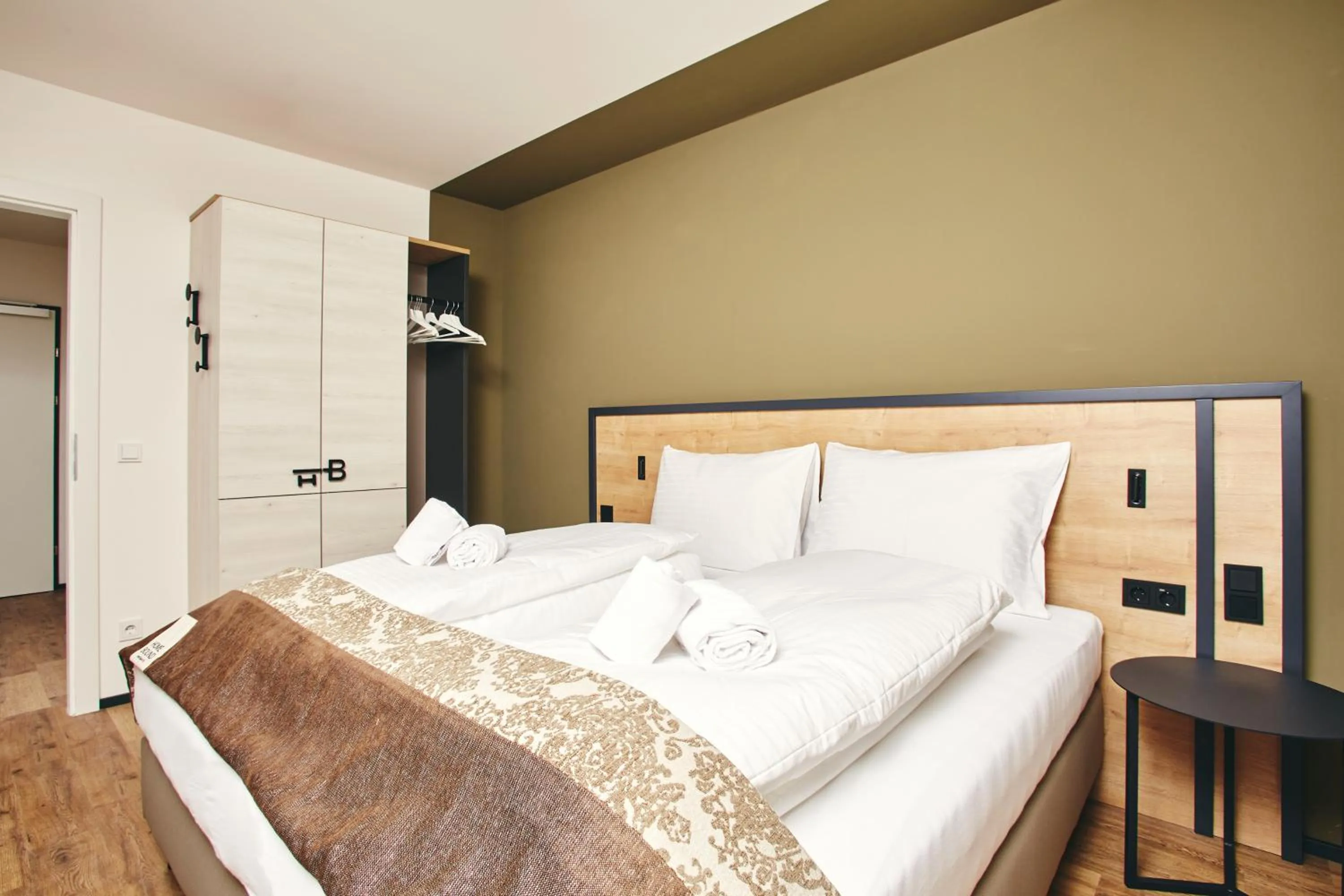 Bed in HOMEBOUND APARTMENTS Bad Goisern - contactless check-in