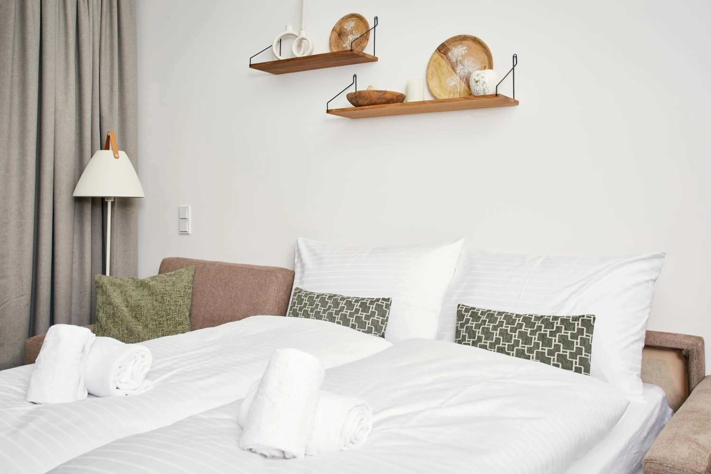 Bed in HOMEBOUND APARTMENTS Bad Goisern - contactless check-in