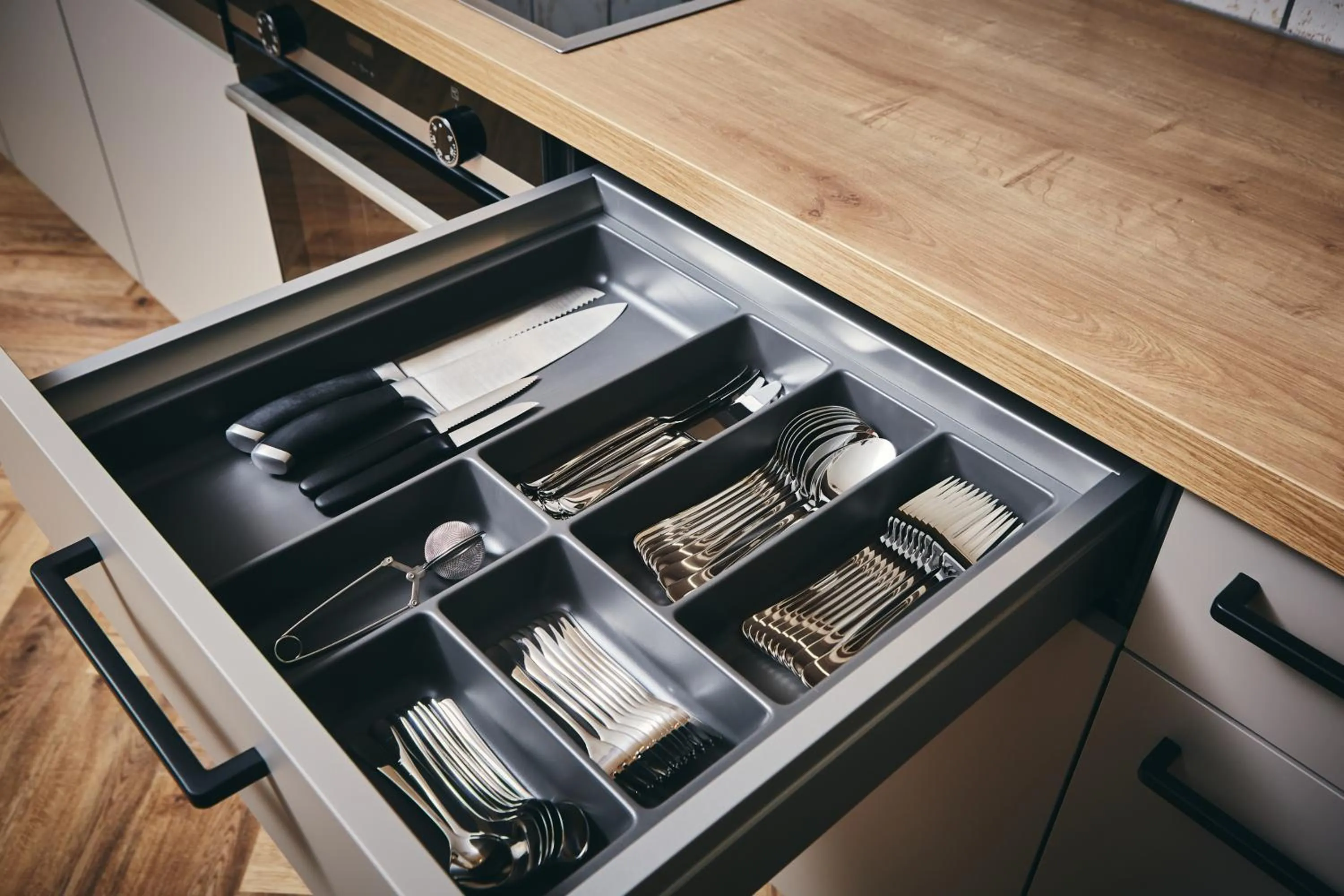 Kitchen or kitchenette in HOMEBOUND APARTMENTS Bad Goisern - contactless check-in