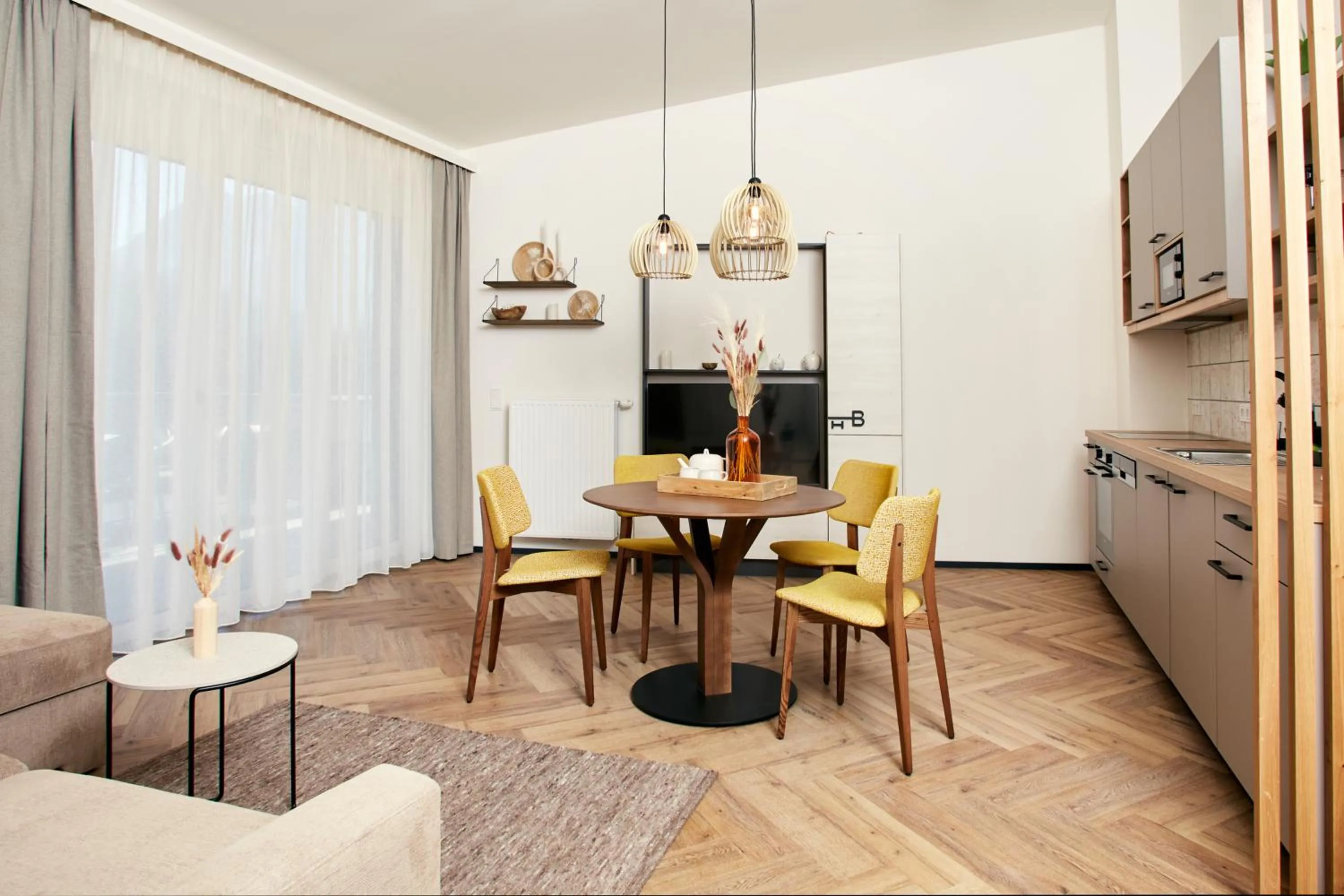 Photo of the whole room in HOMEBOUND APARTMENTS Bad Goisern - contactless check-in