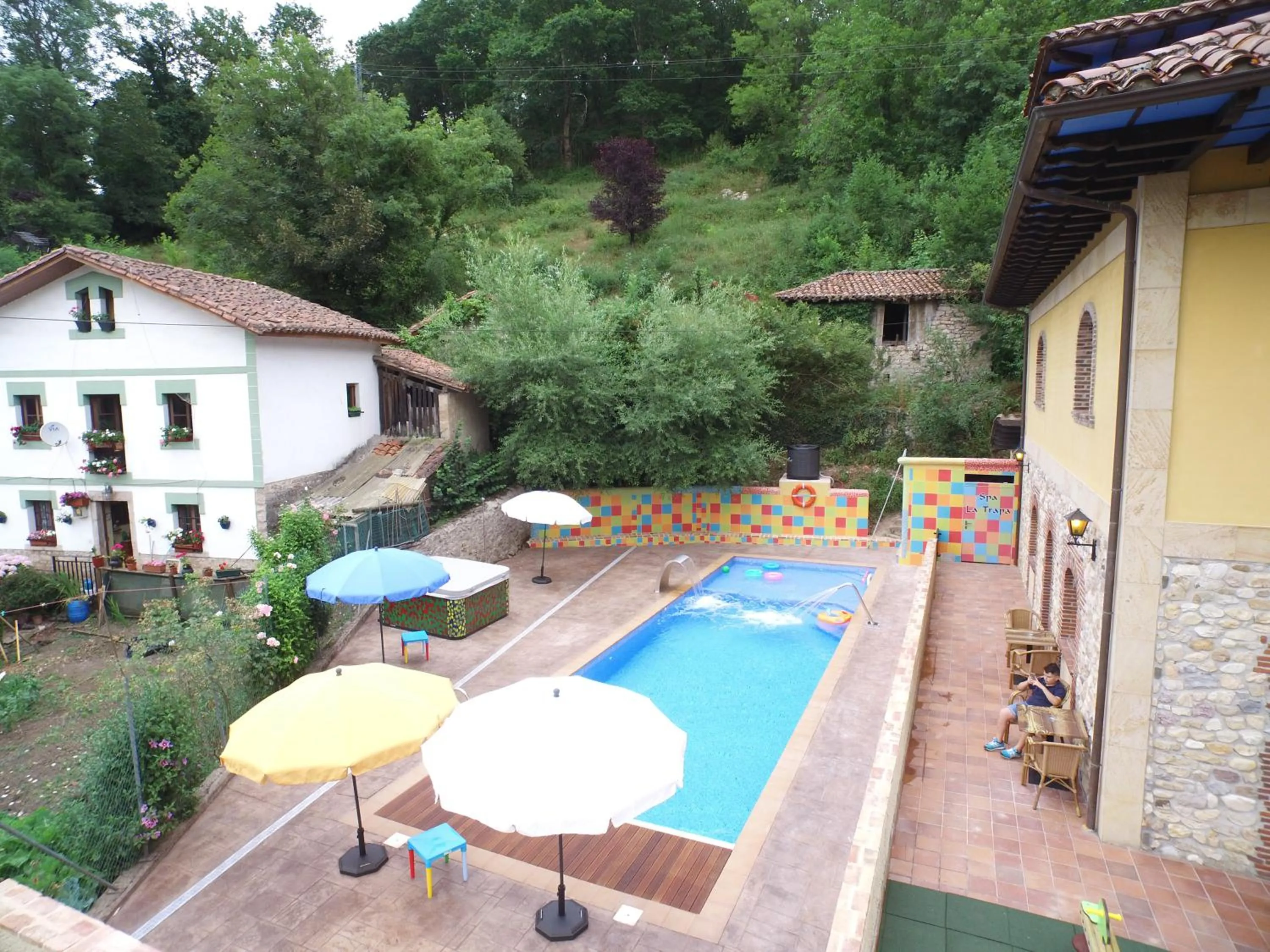 Bird's eye view in Conjunto Hotelero La Pasera