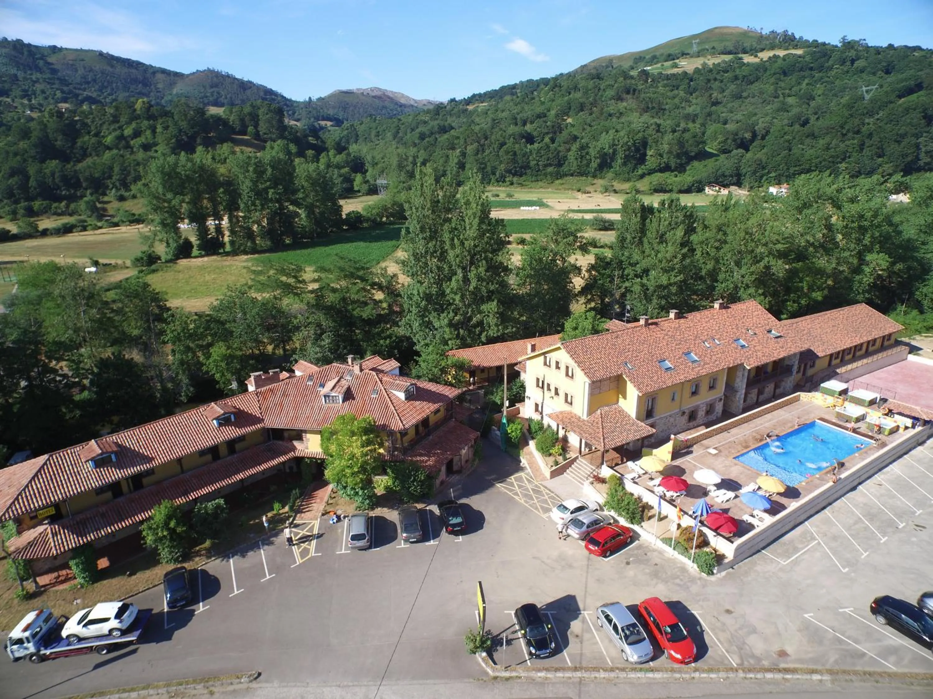 Bird's eye view in Conjunto Hotelero La Pasera