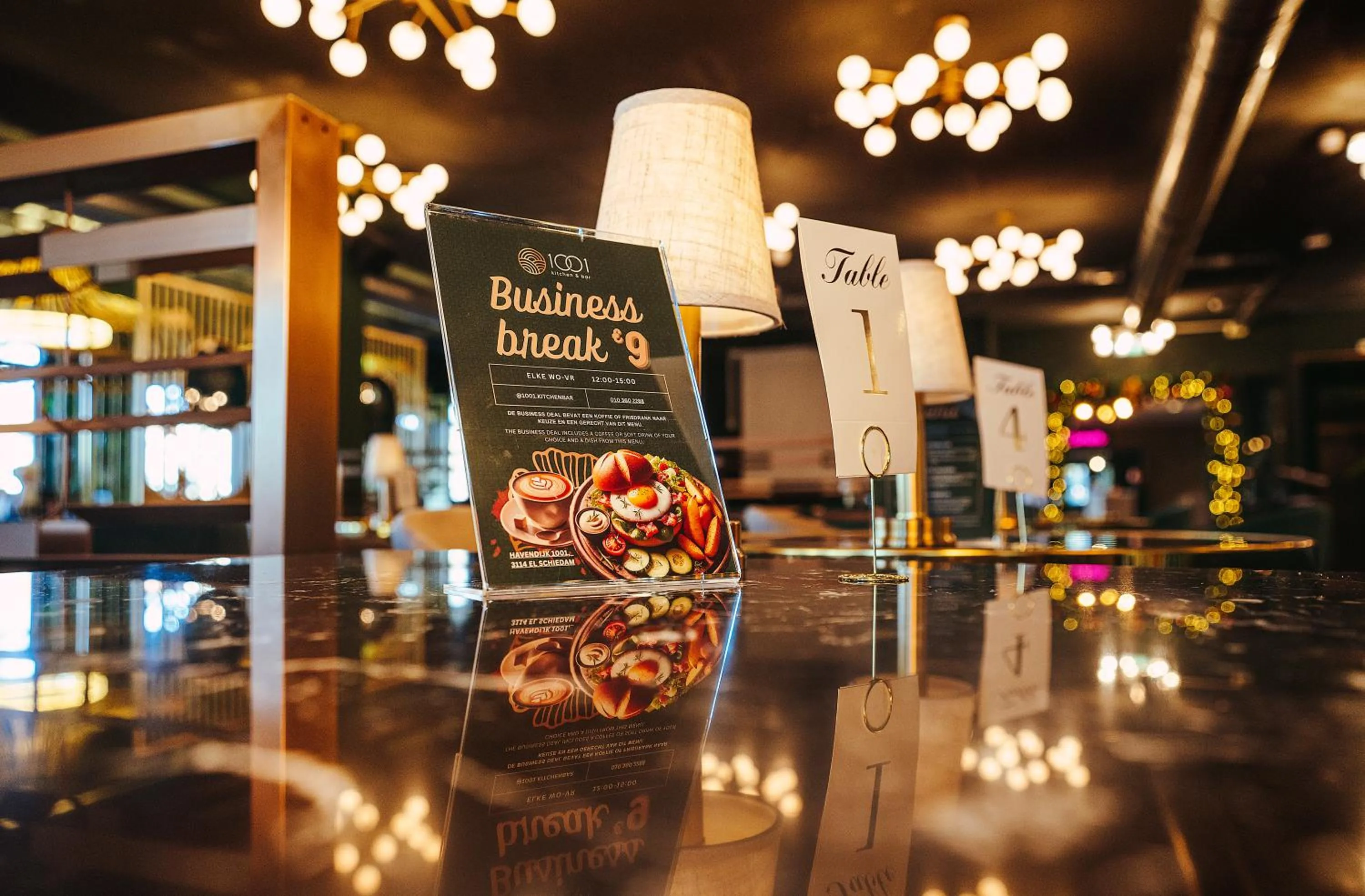 Food and drinks in Havendijk Hotel