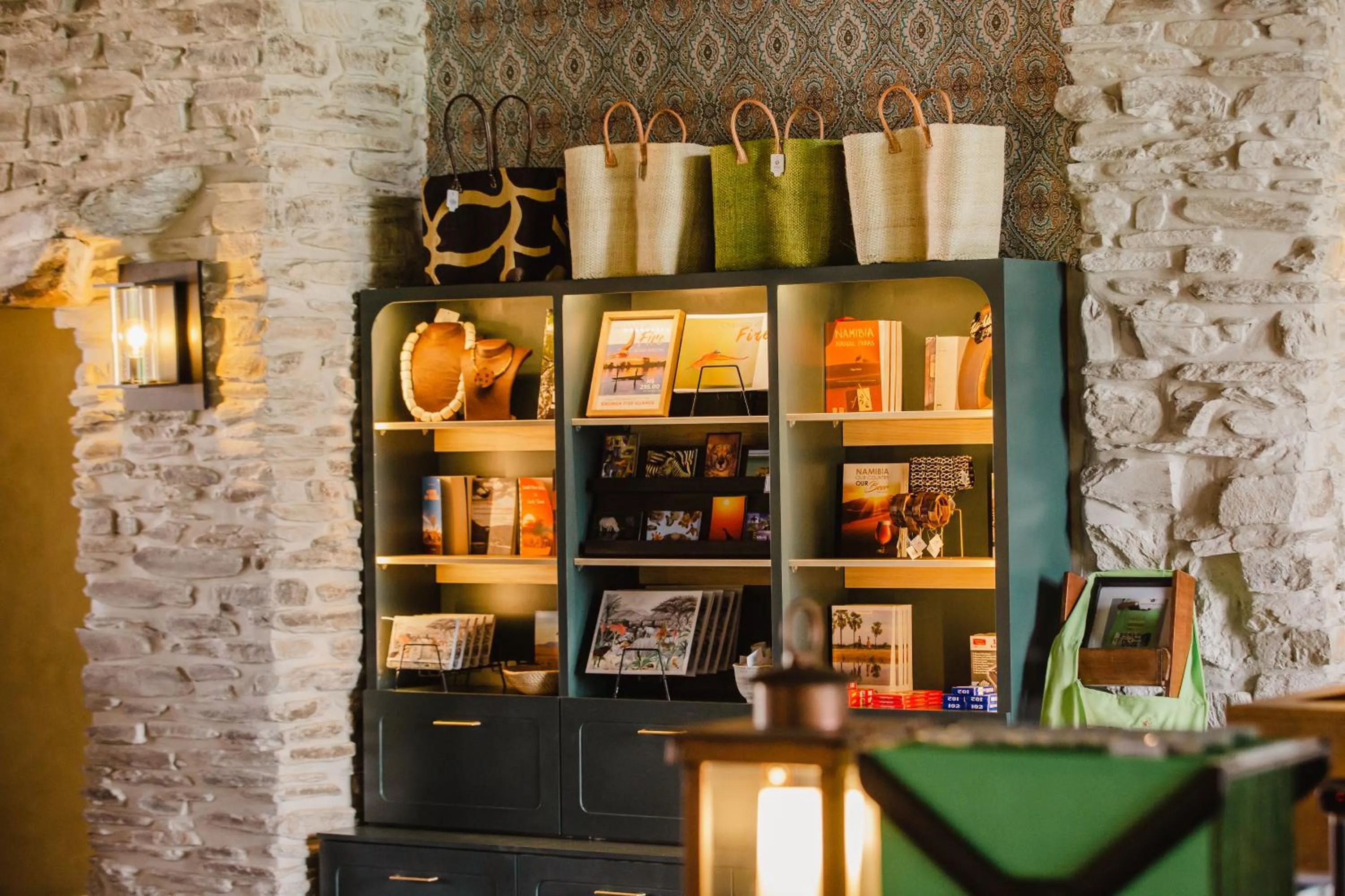 Shopping Area in Okapuka Safari Lodge