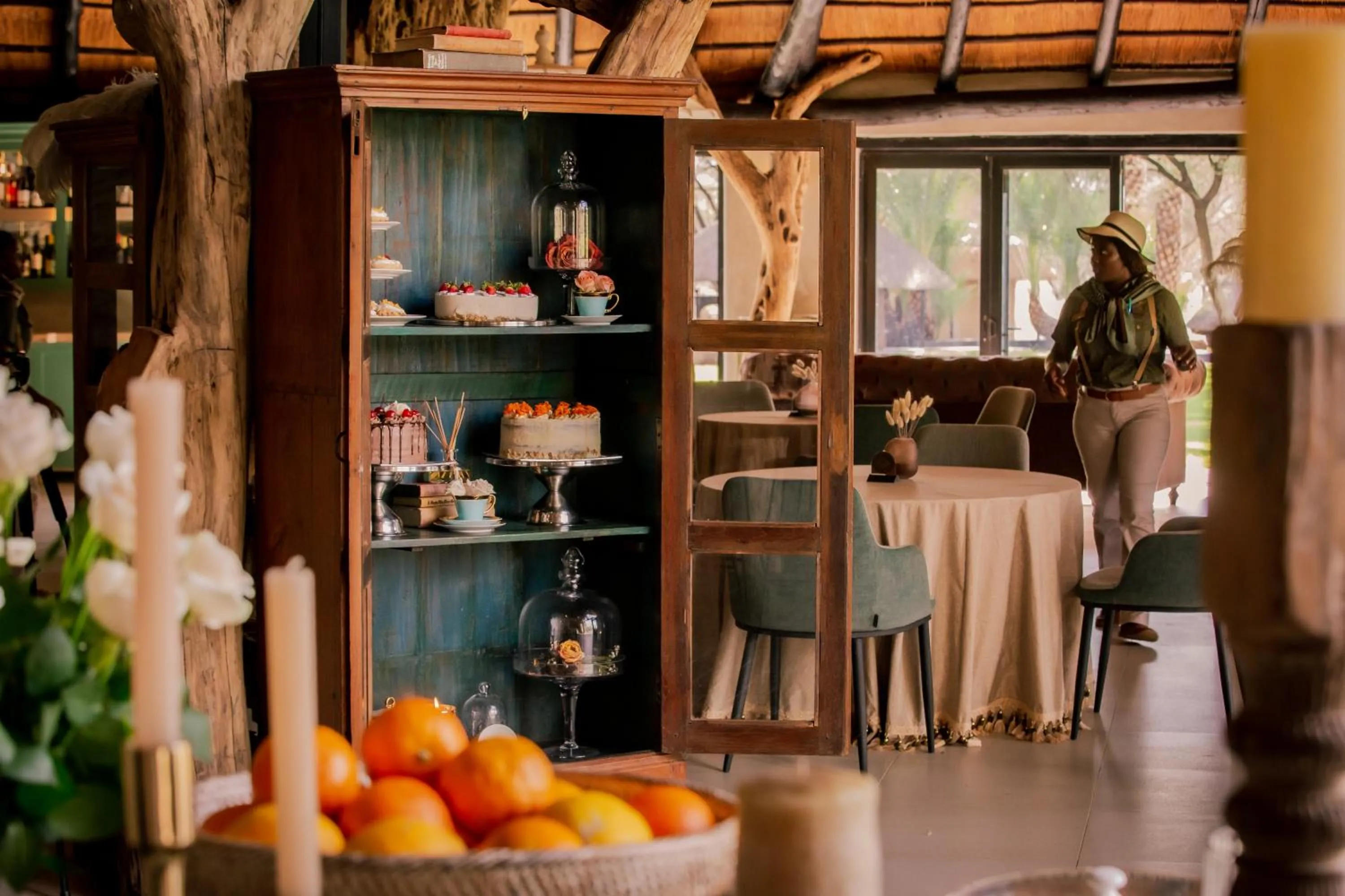 Restaurant/places to eat in Okapuka Safari Lodge