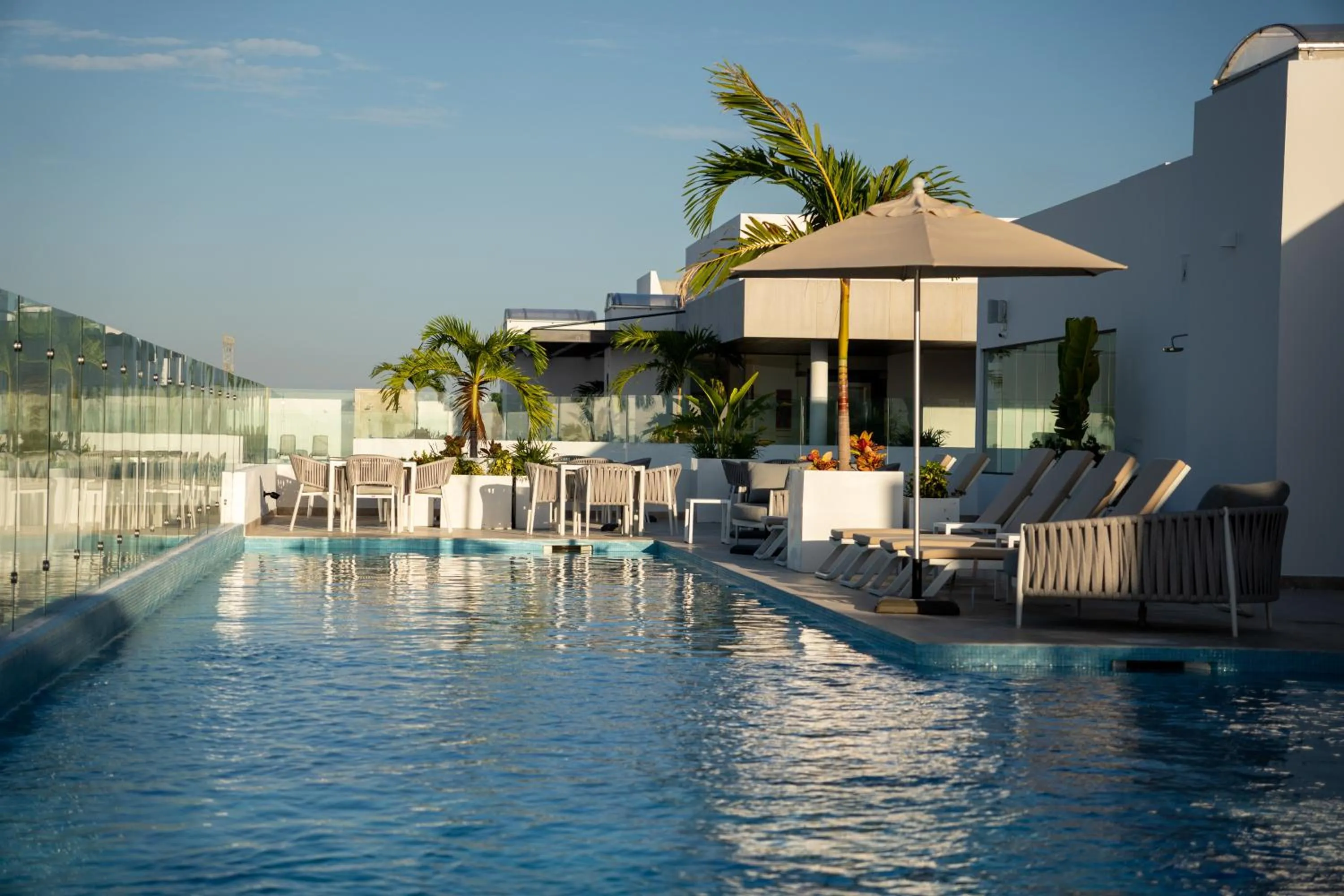 Pool view in New & Equipped Apartment Steps From The Beach With Pool Jacuzzi By Yeah
