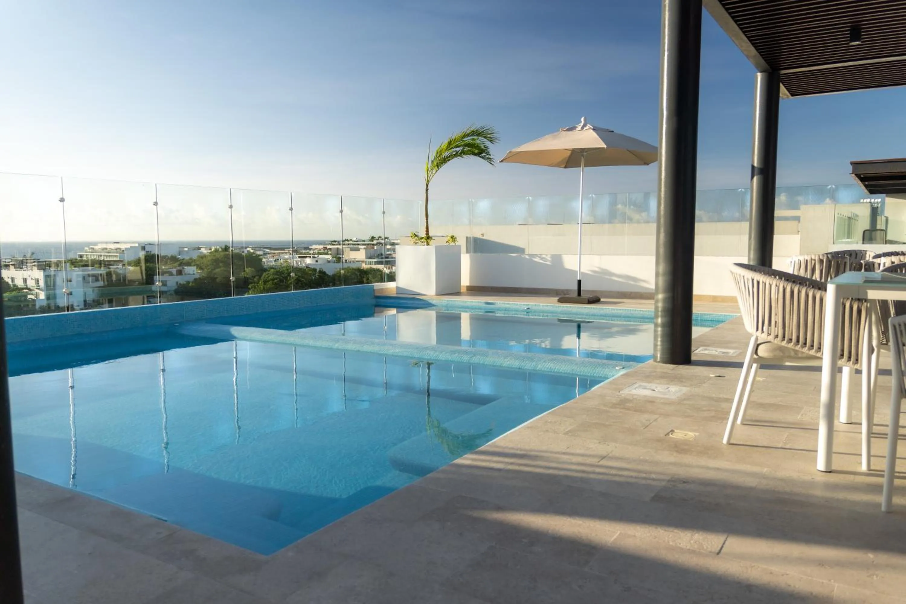 View (from property/room) in New & Equipped Apartment Steps From The Beach With Pool Jacuzzi By Yeah