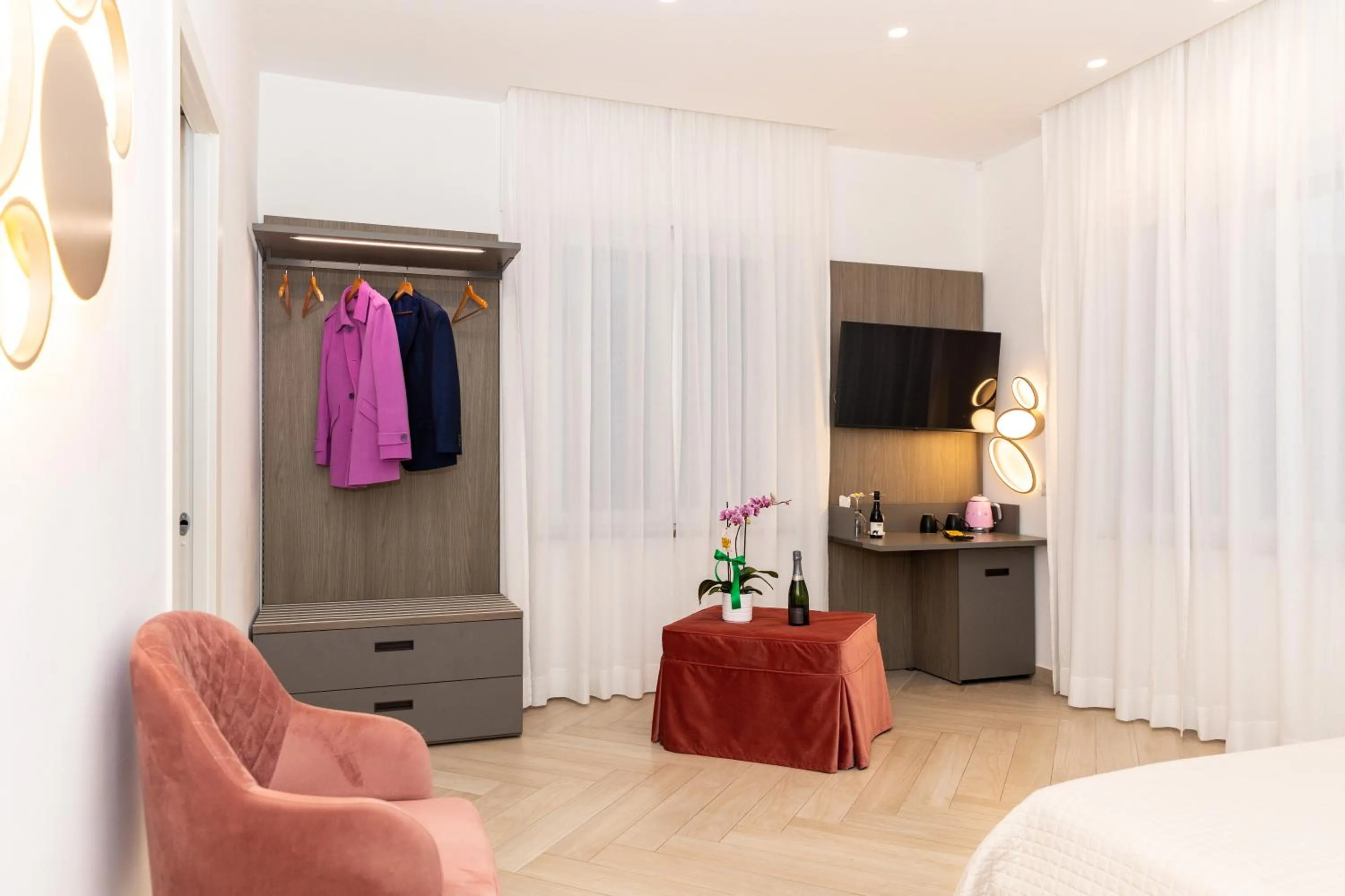 TV and multimedia, Bed in Patriziella 4 Rooms