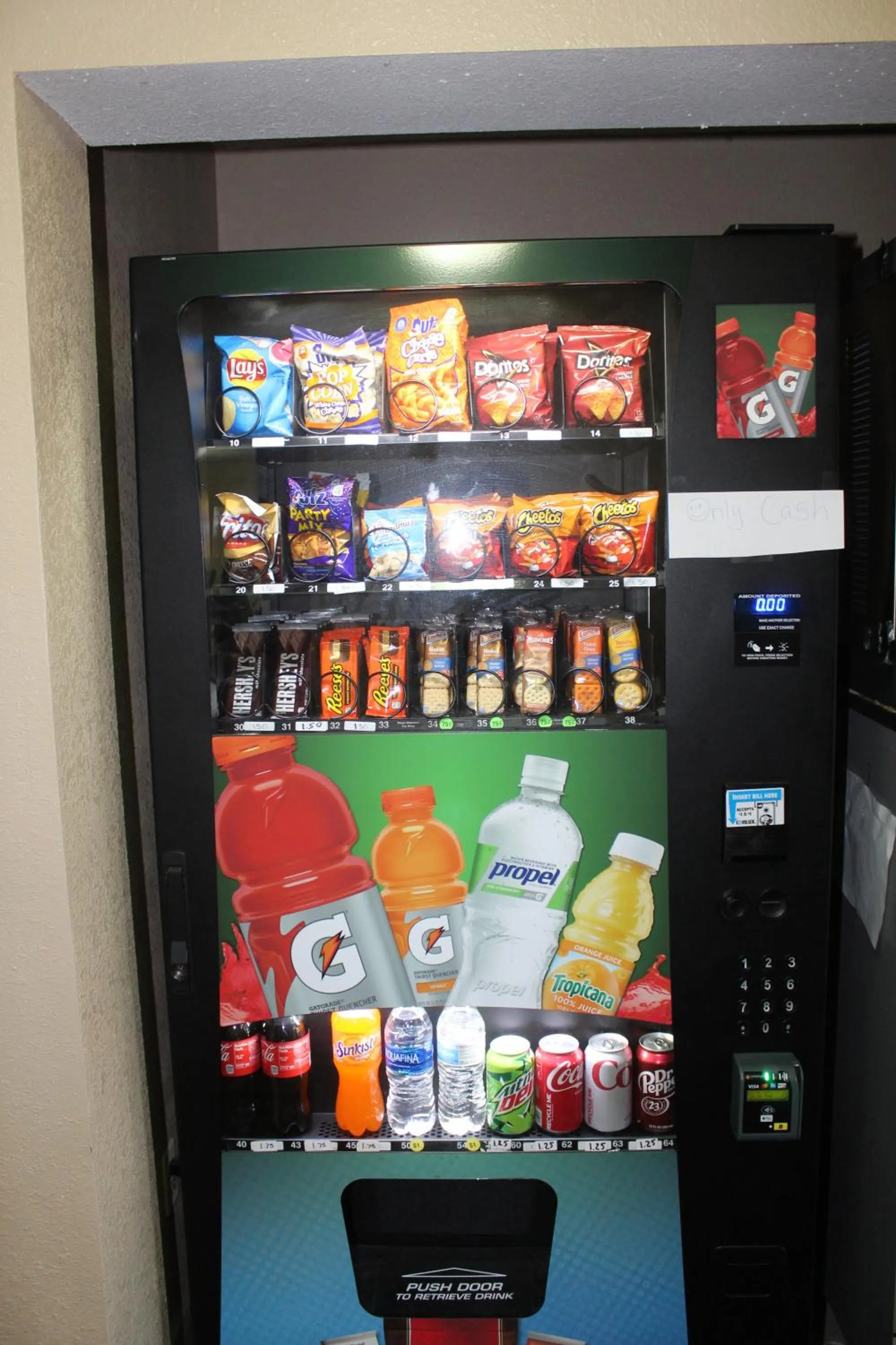vending machine in Bristol Arcadia Inn