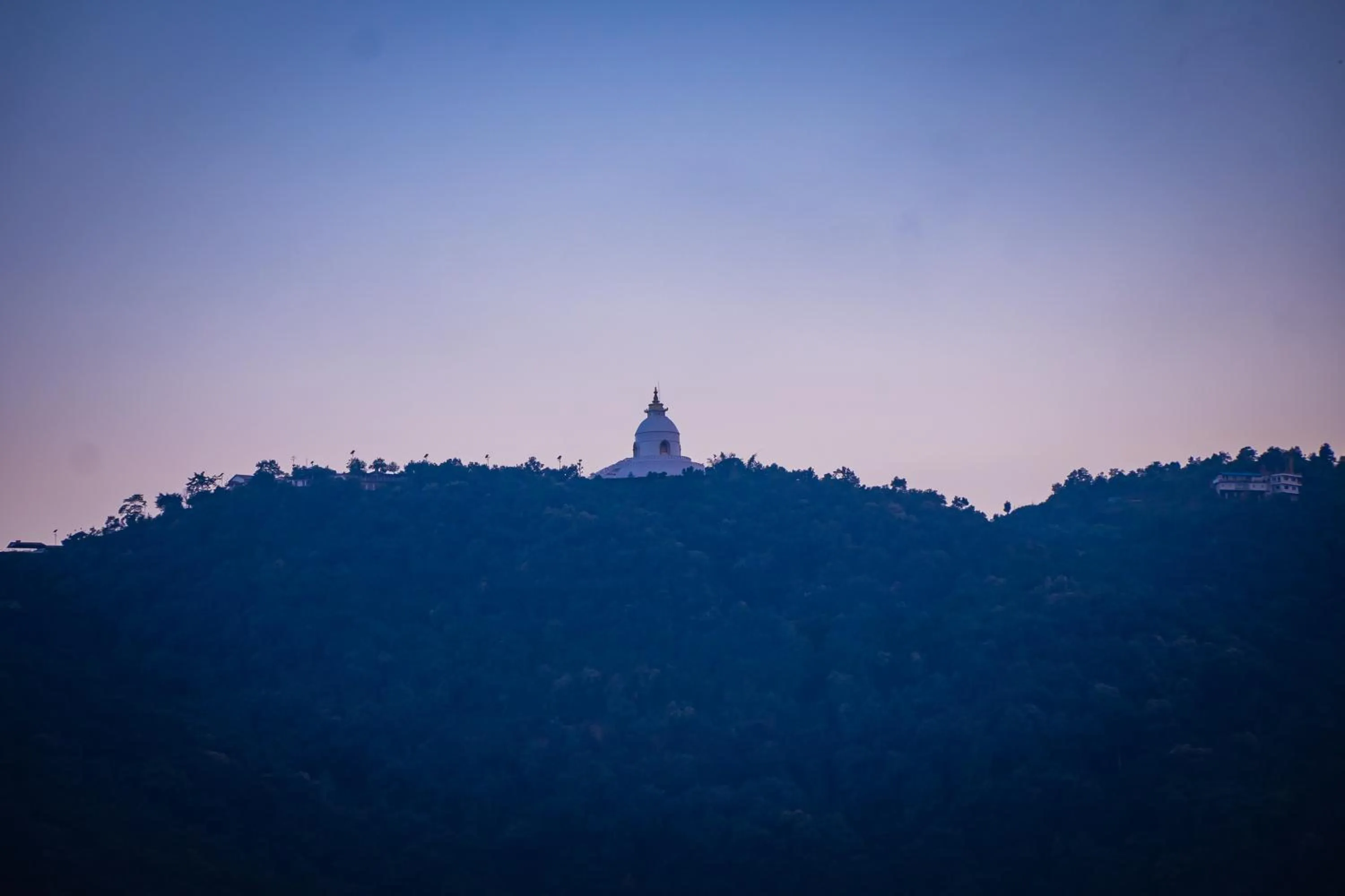 Mountain view in Hotel Fewa Camp