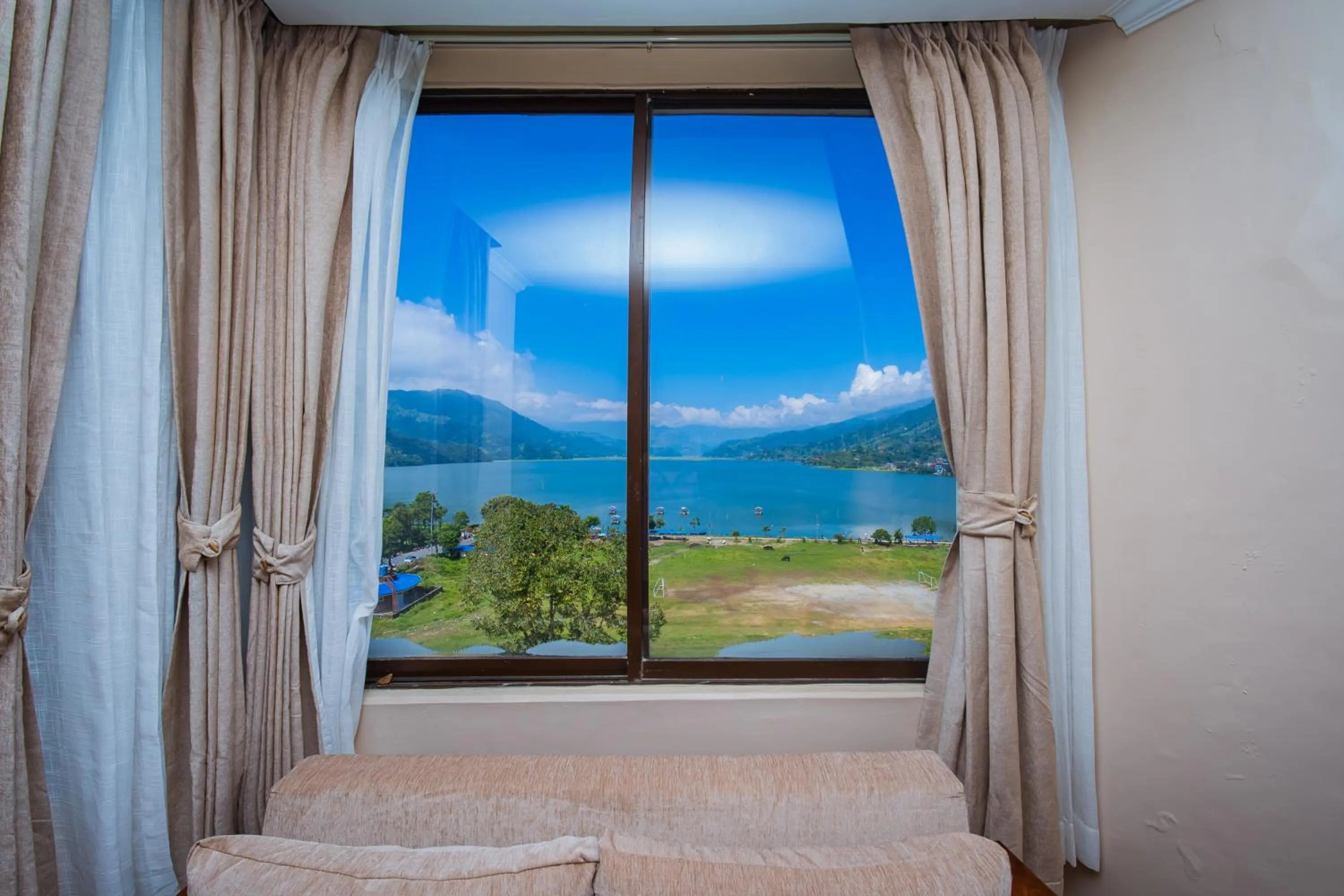 View (from property/room) in Hotel Fewa Camp