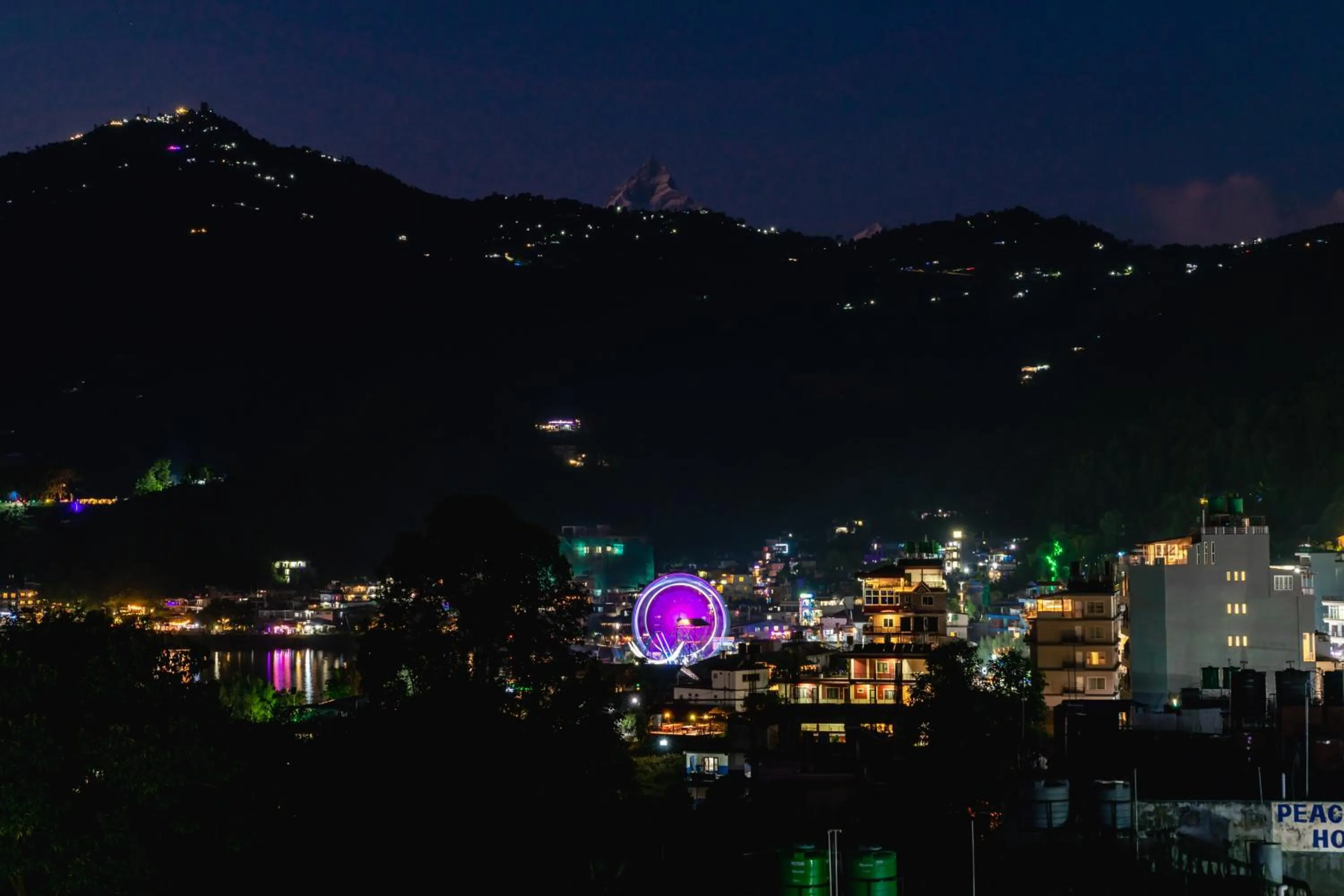 Night in Hotel Fewa Camp