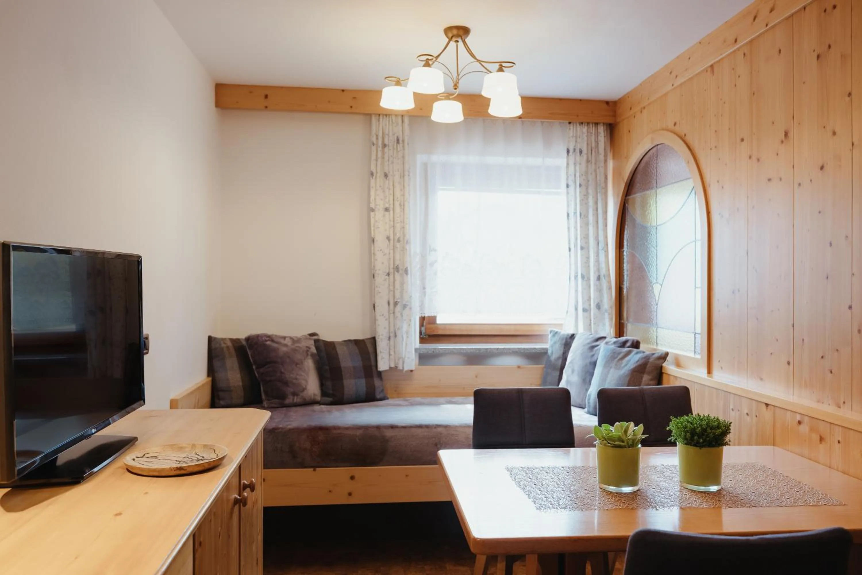 Living room in Oberaldoss Residence Wellness