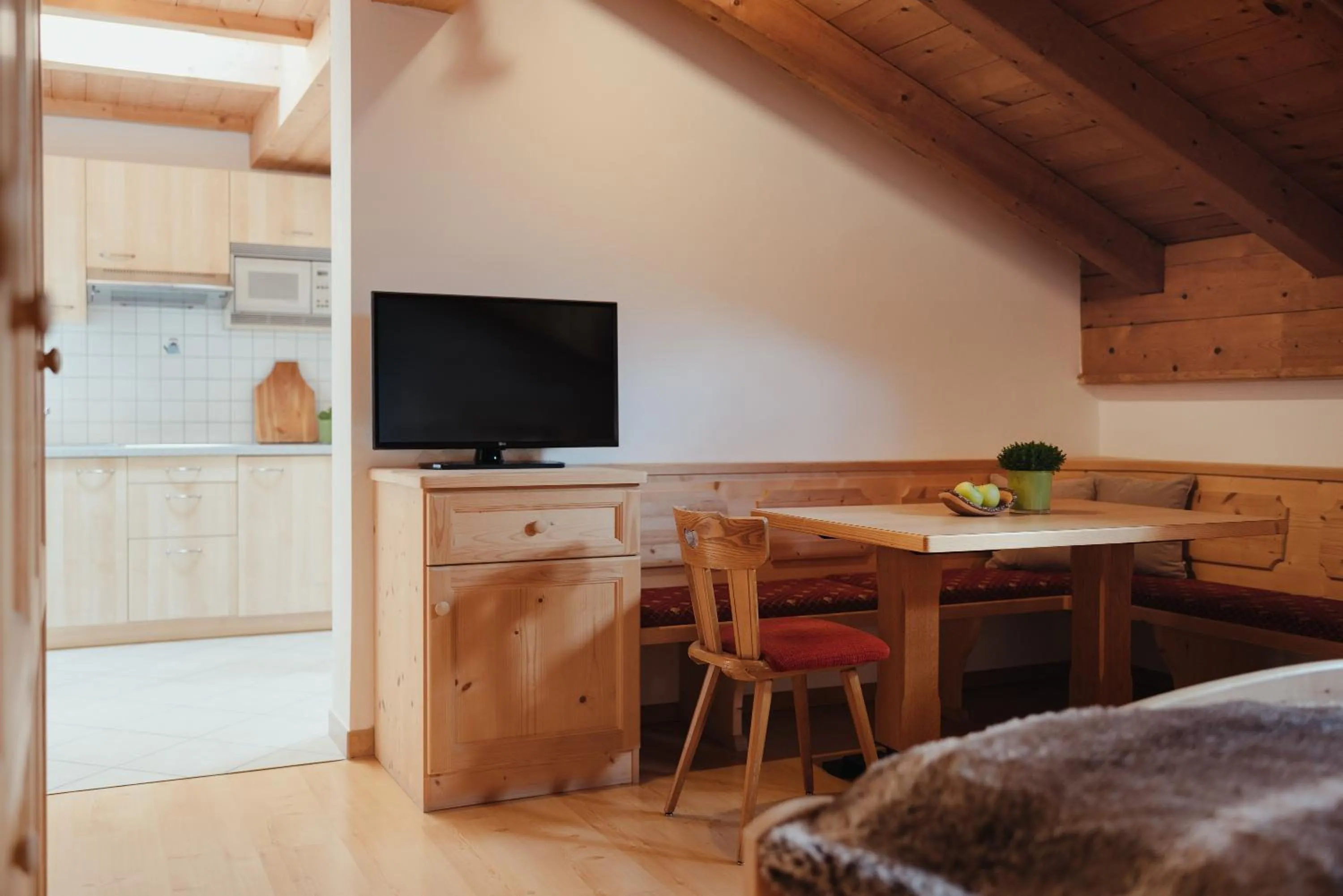 Kitchen or kitchenette in Oberaldoss Residence Wellness