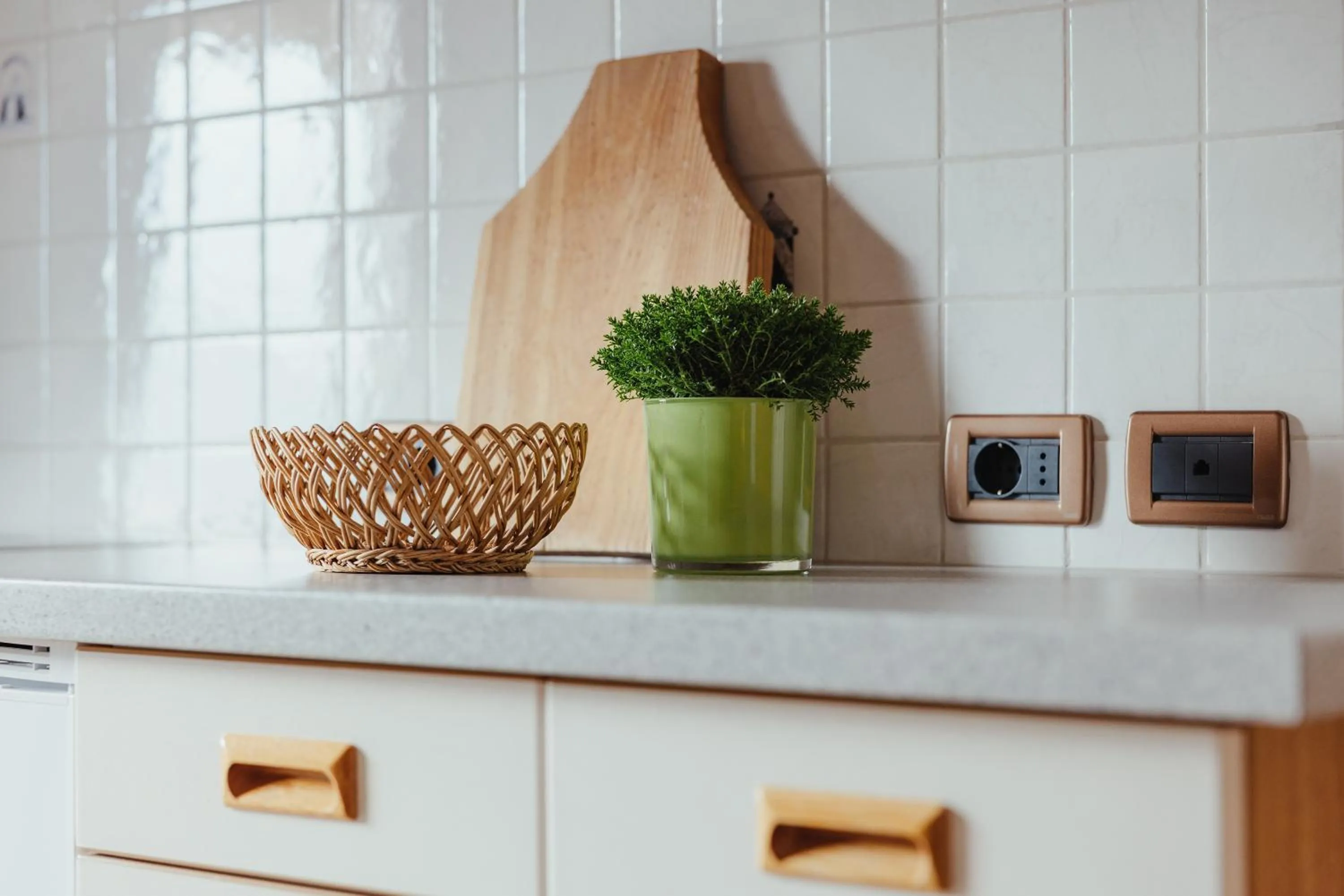 Kitchen or kitchenette in Oberaldoss Residence Wellness