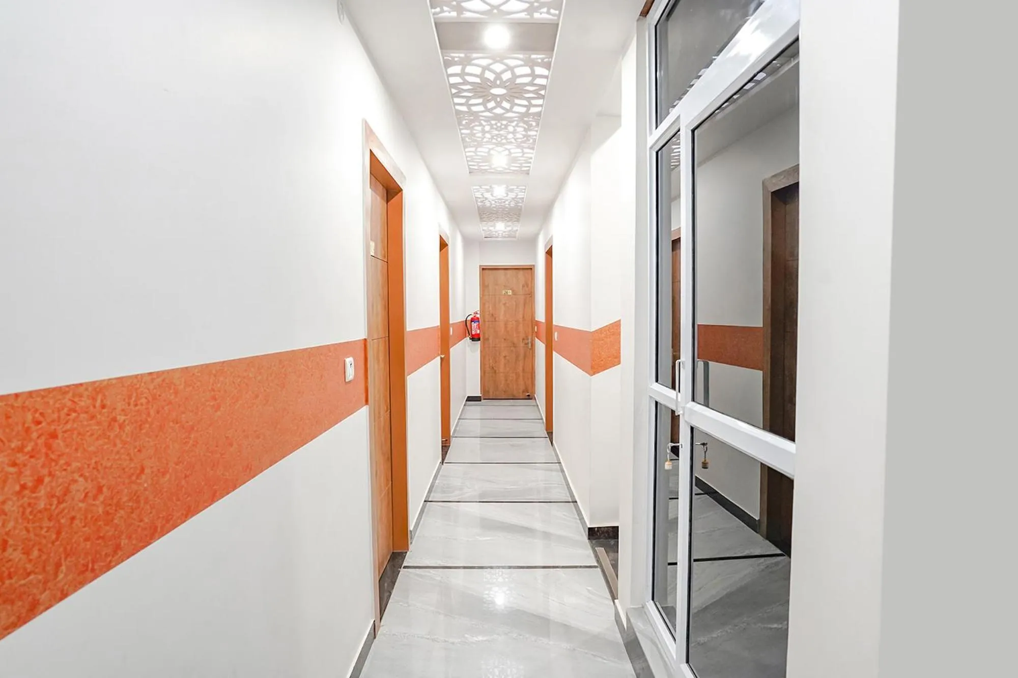 Lobby or reception in FabHotel Sirtaj Suits