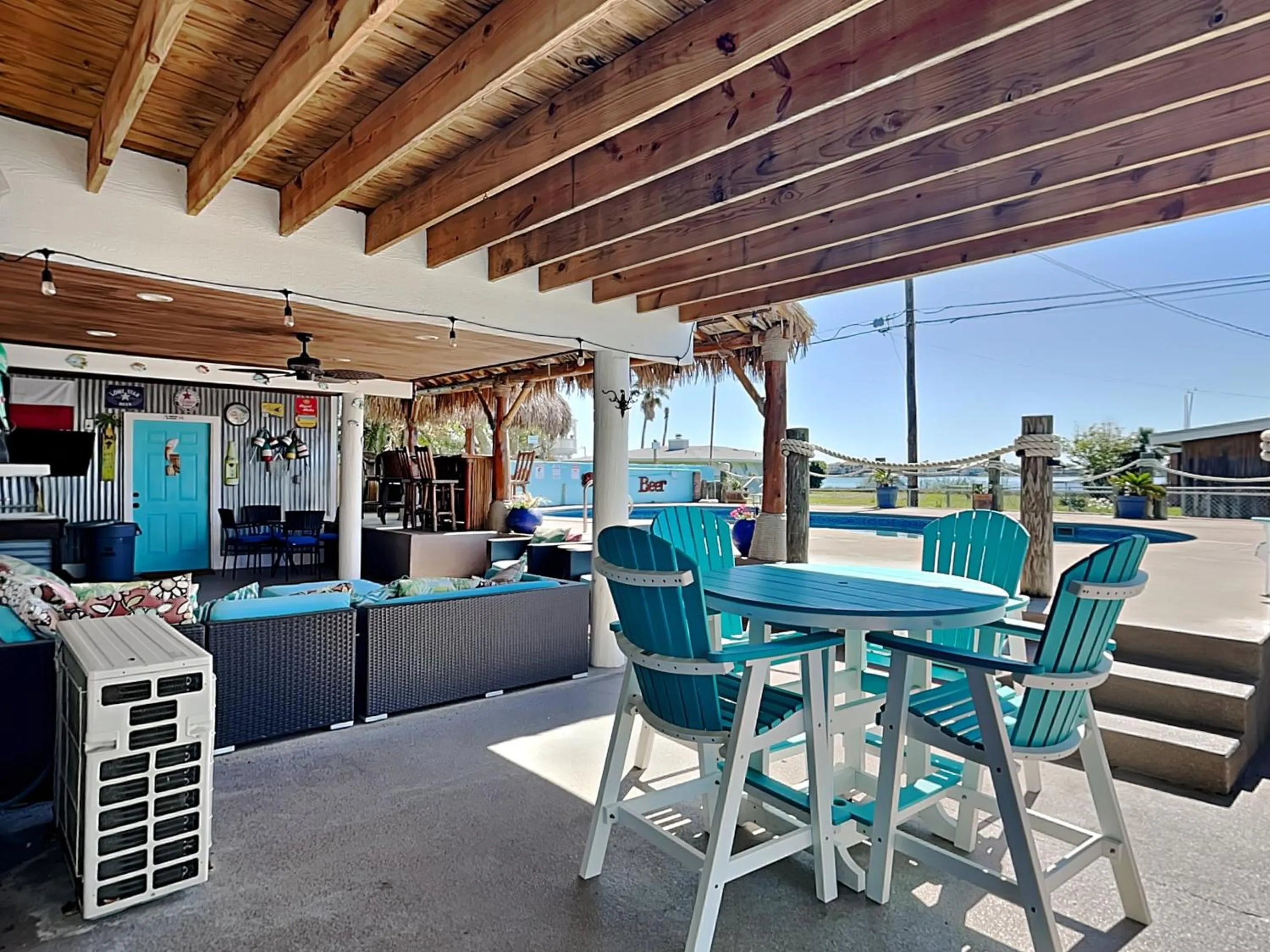 Property building in Texas Tiki