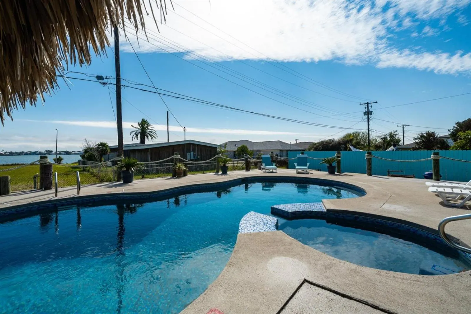 Property building in Texas Tiki