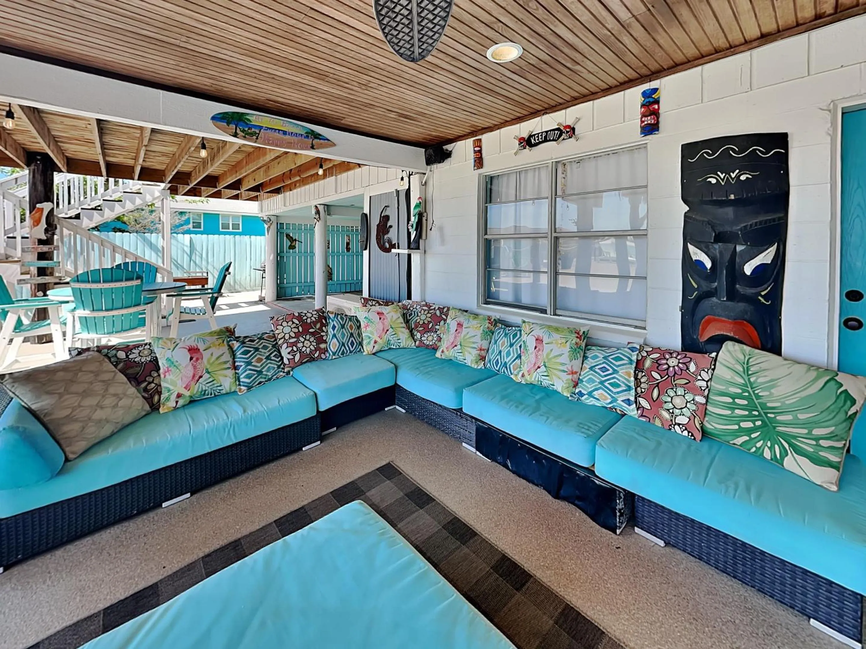 Property building in Texas Tiki