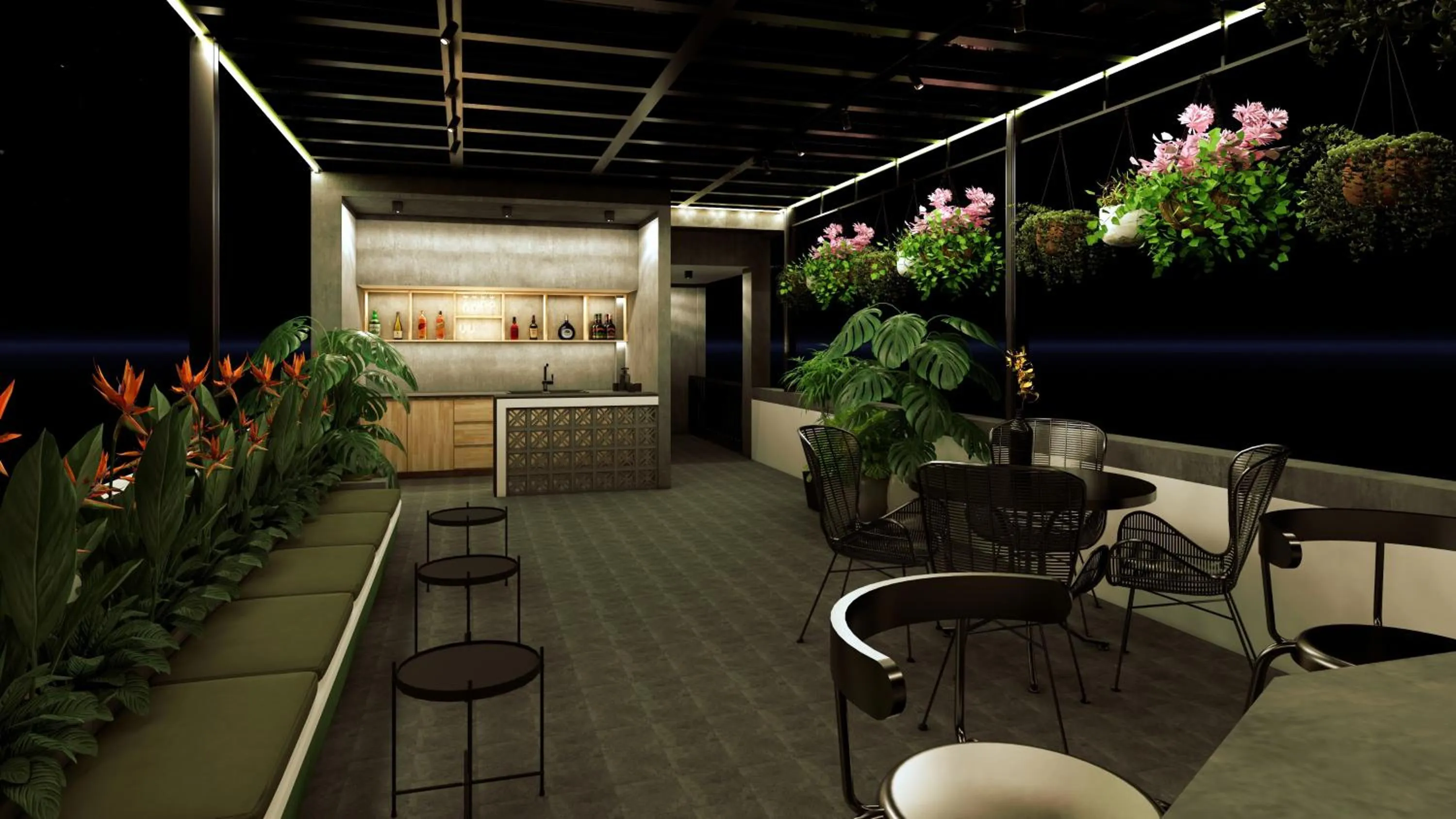 Patio in Sok Hotel And Coffee Siem Reap