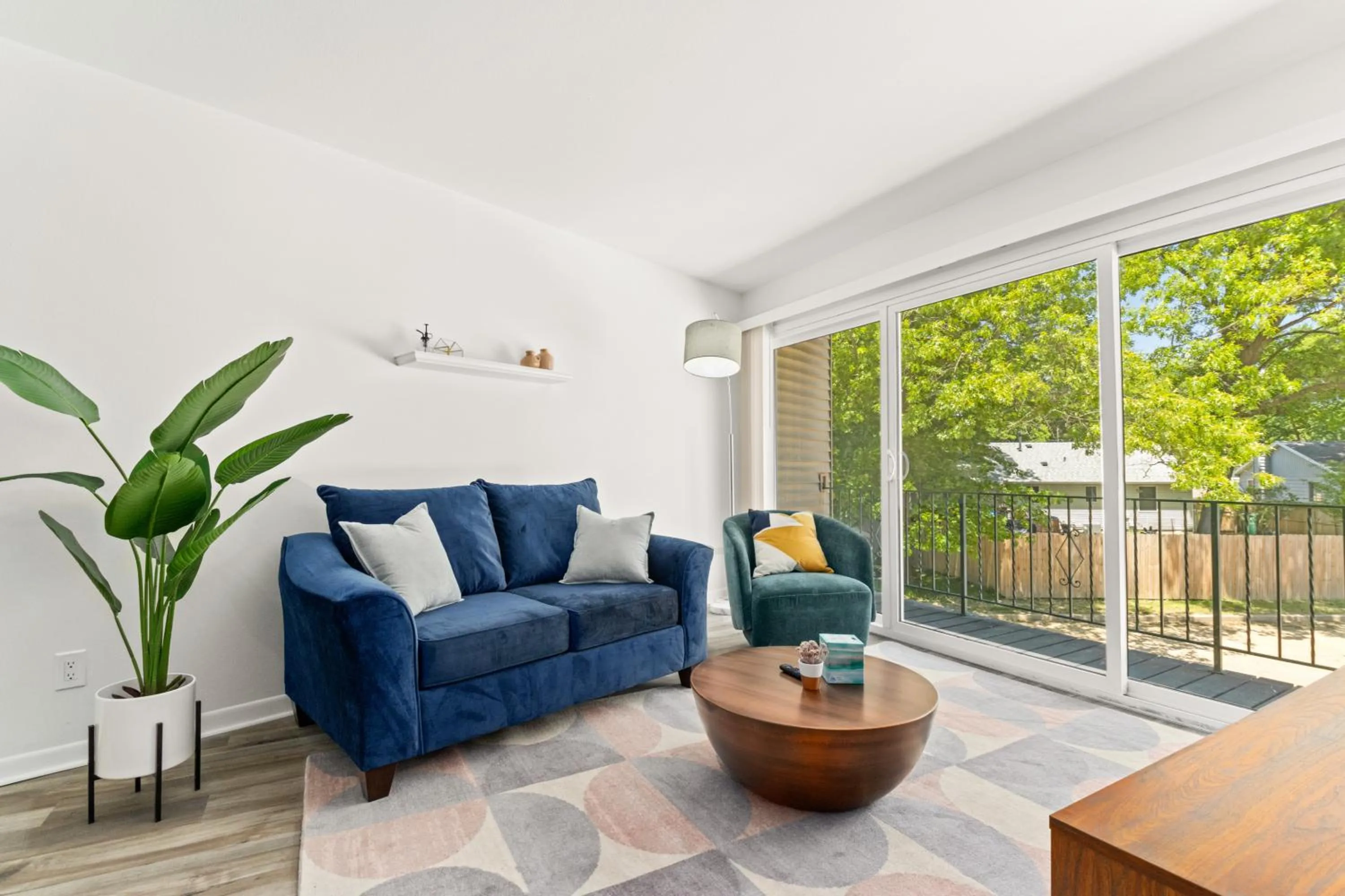 Living room in The Concord Place